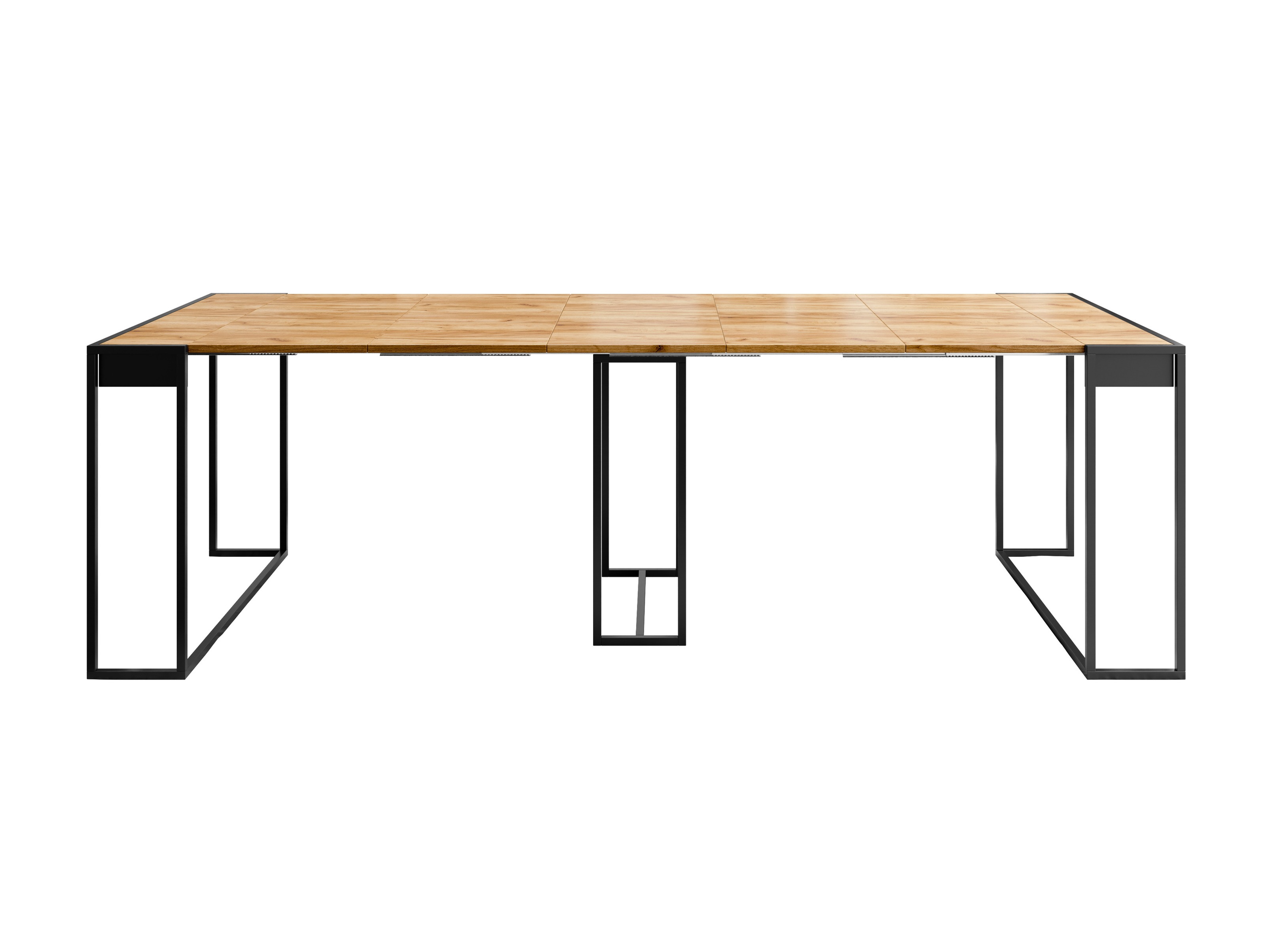 Salokāms galds Oswego 180 (Melns + Craft ozols)