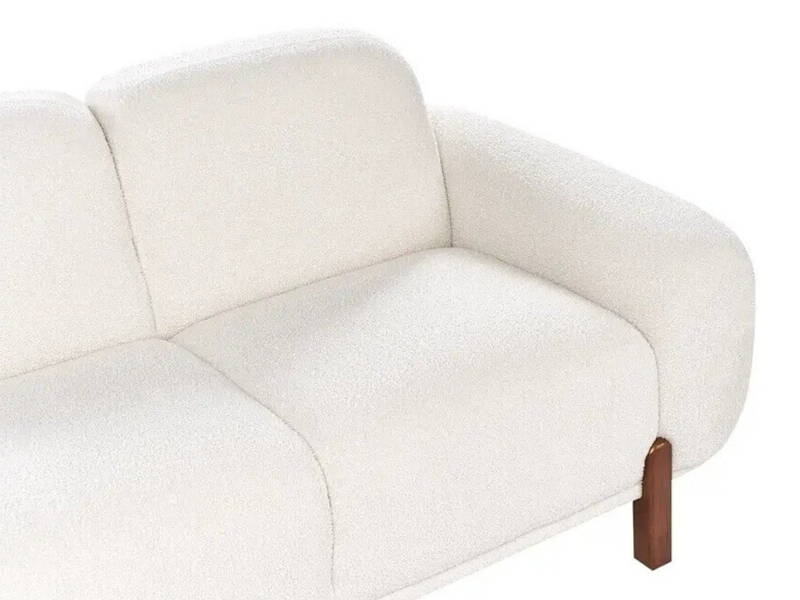 Mīksto mēbeļu komplekts Berwyn 3307 (Balts)