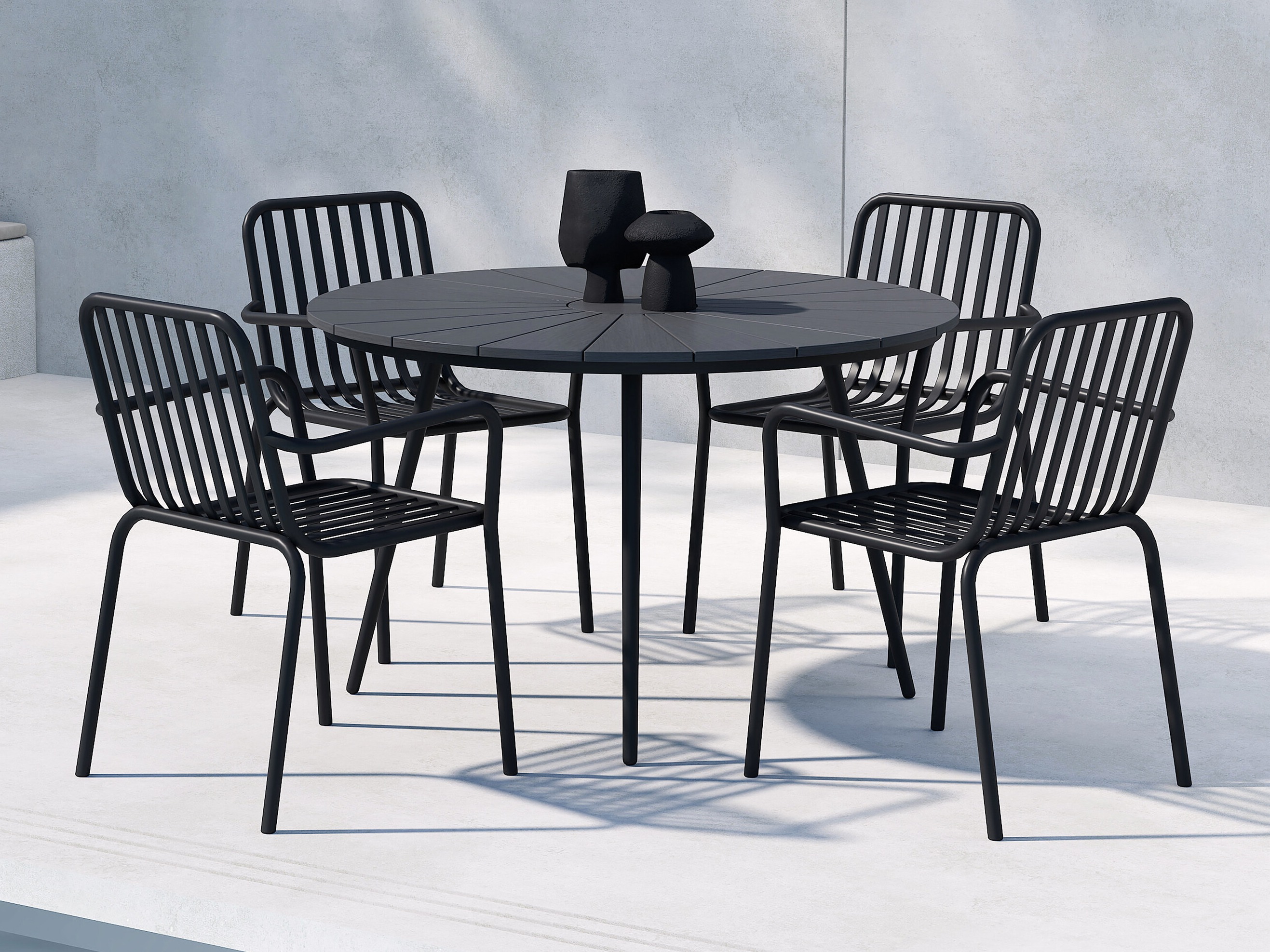 Galds un krēslu komplekts Dallas 5233