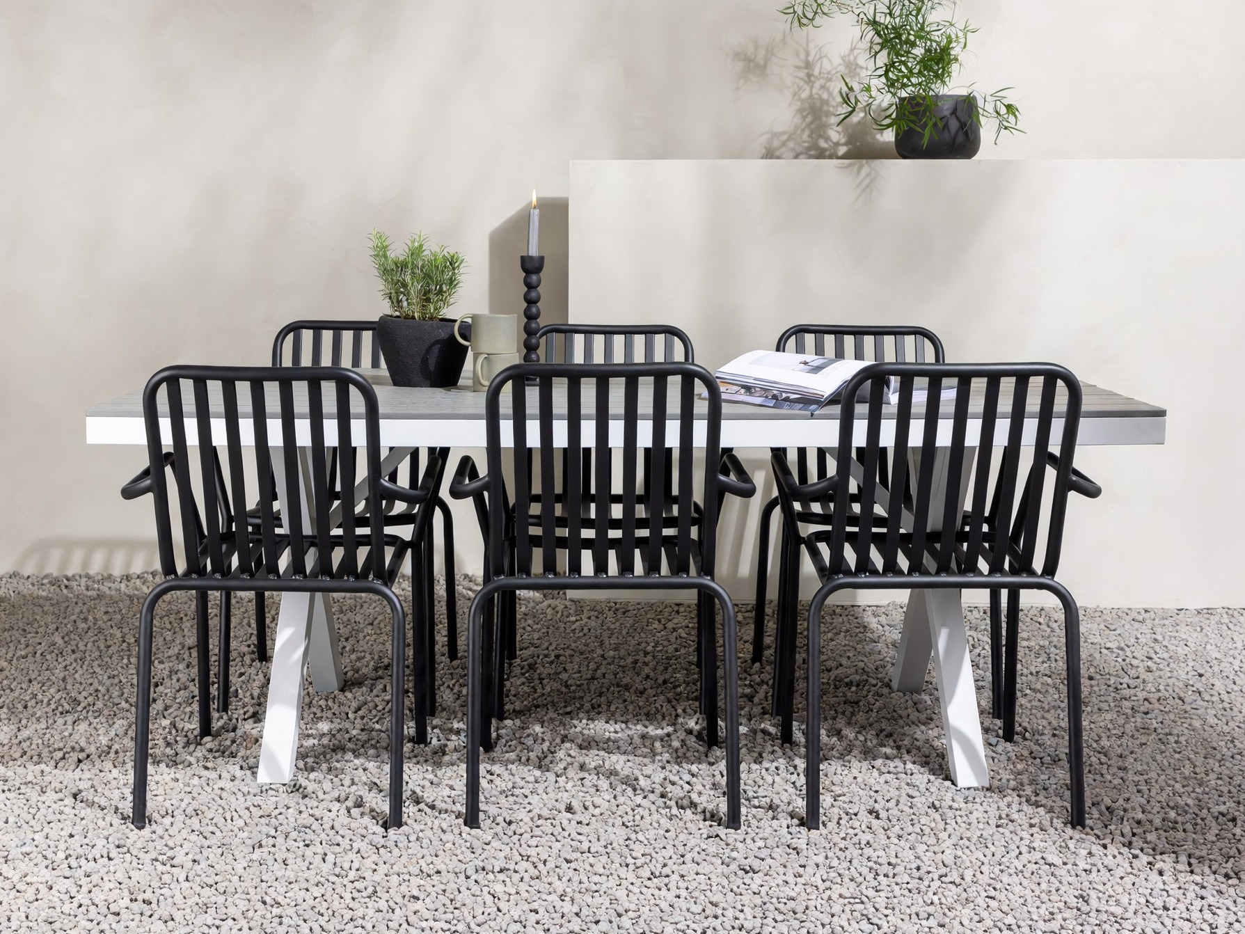 Galds un krēslu komplekts Dallas 5235