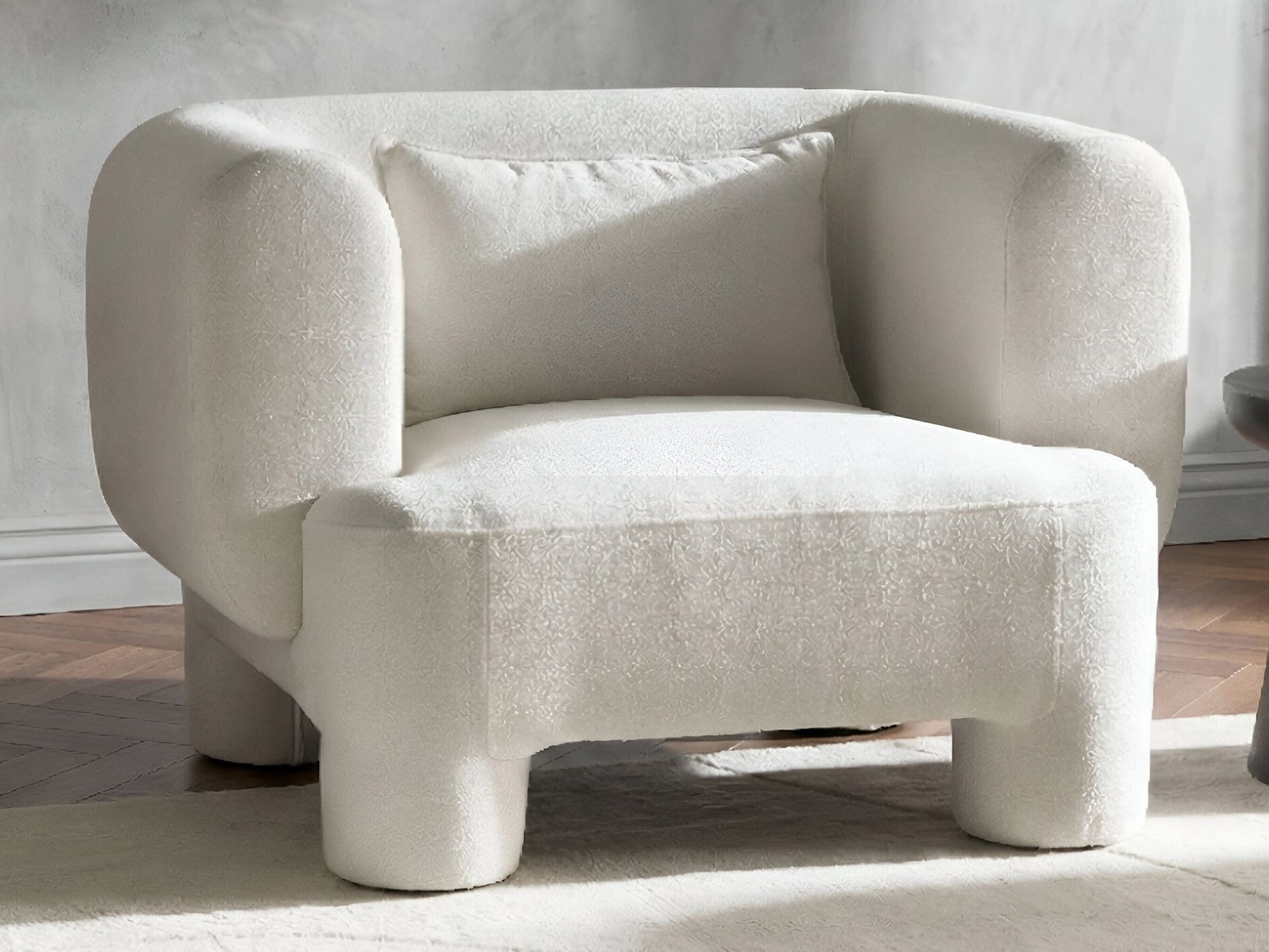 Krēsls Cavsali 102 (Balts)