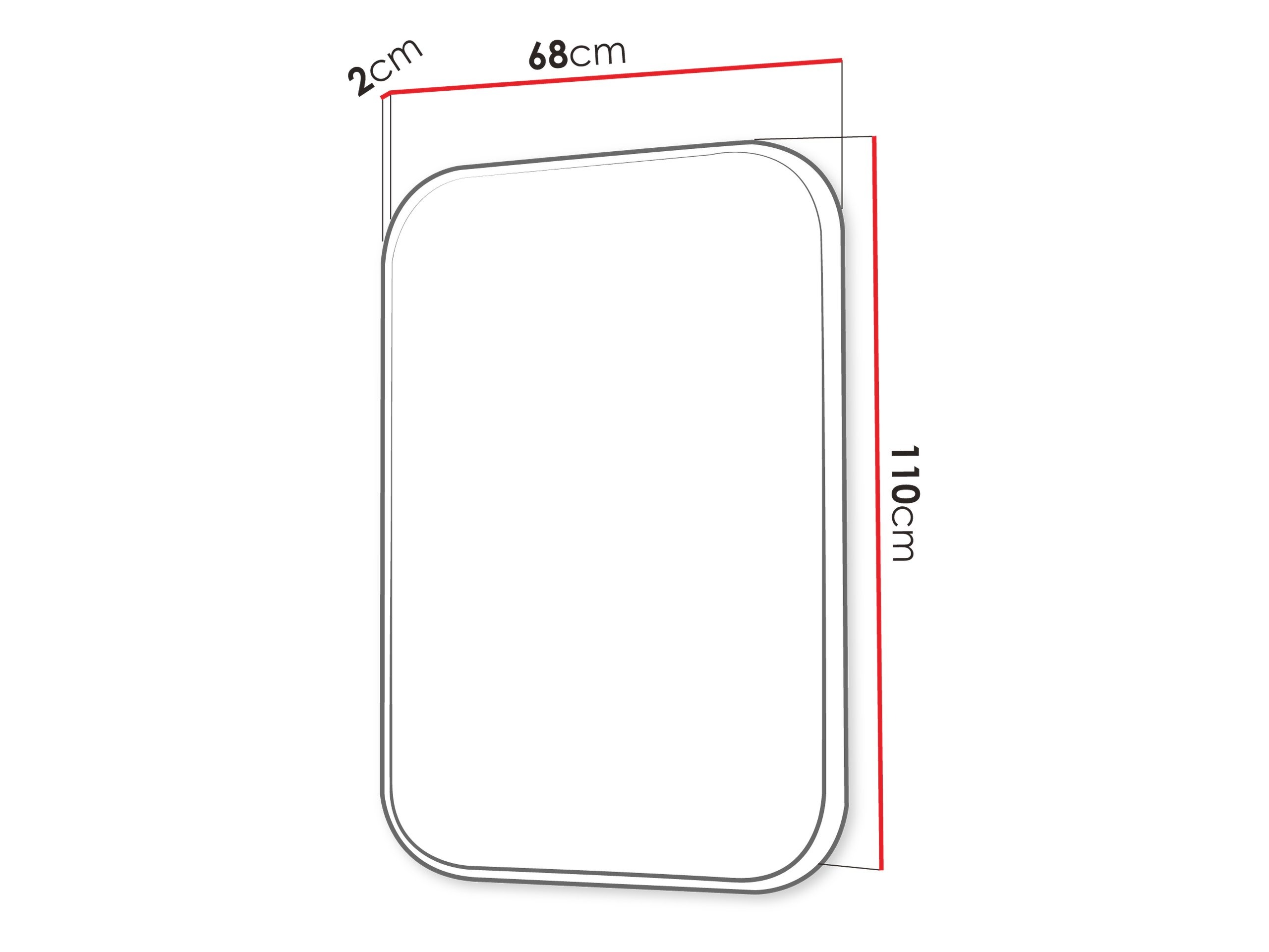 Spogulis Comfivo Mirsoni 106