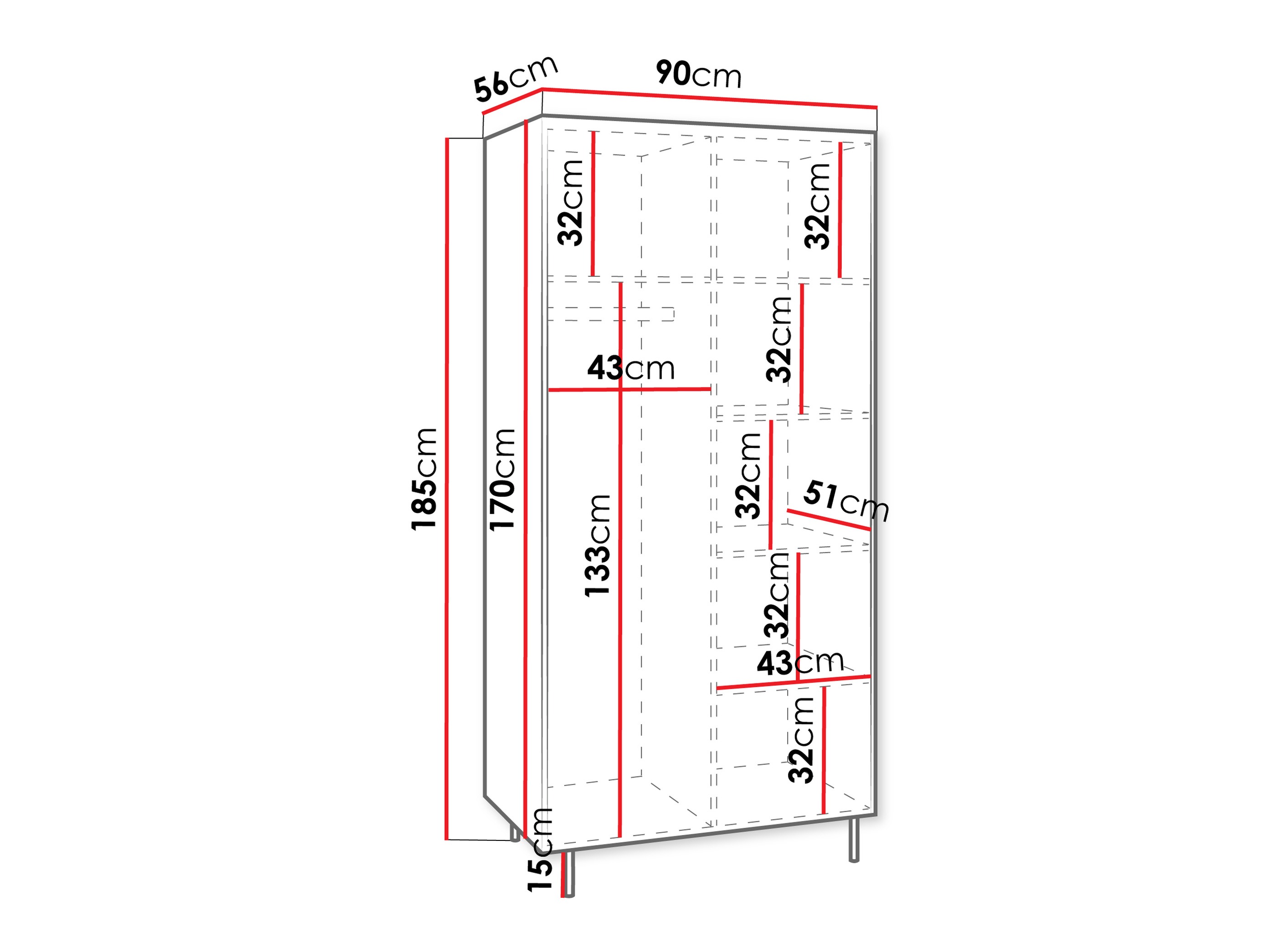Skapis Comfivo Belviro