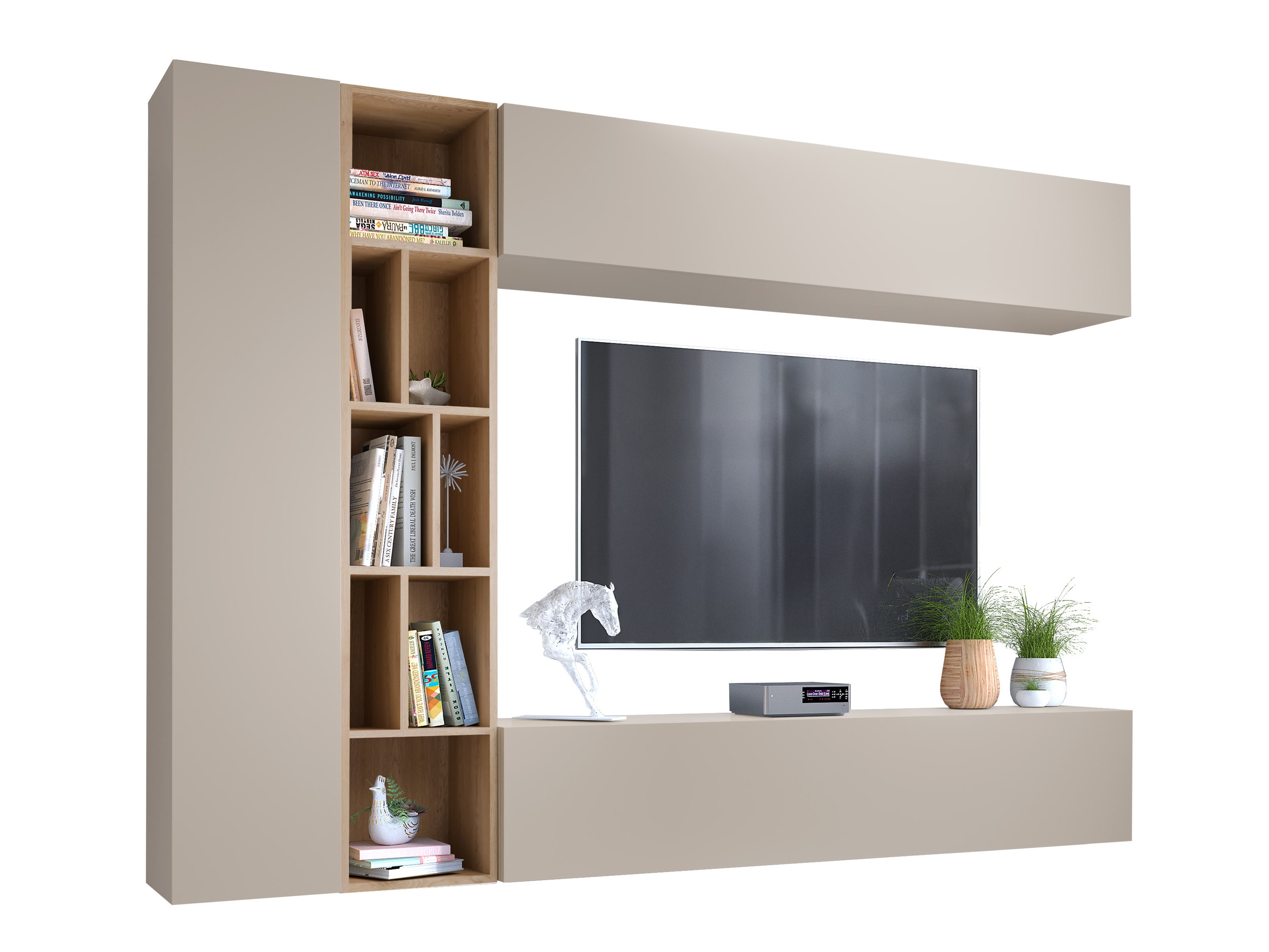 Viesistabas komplekts Comfivo Natura (Kašmirs + Artisan ozols)