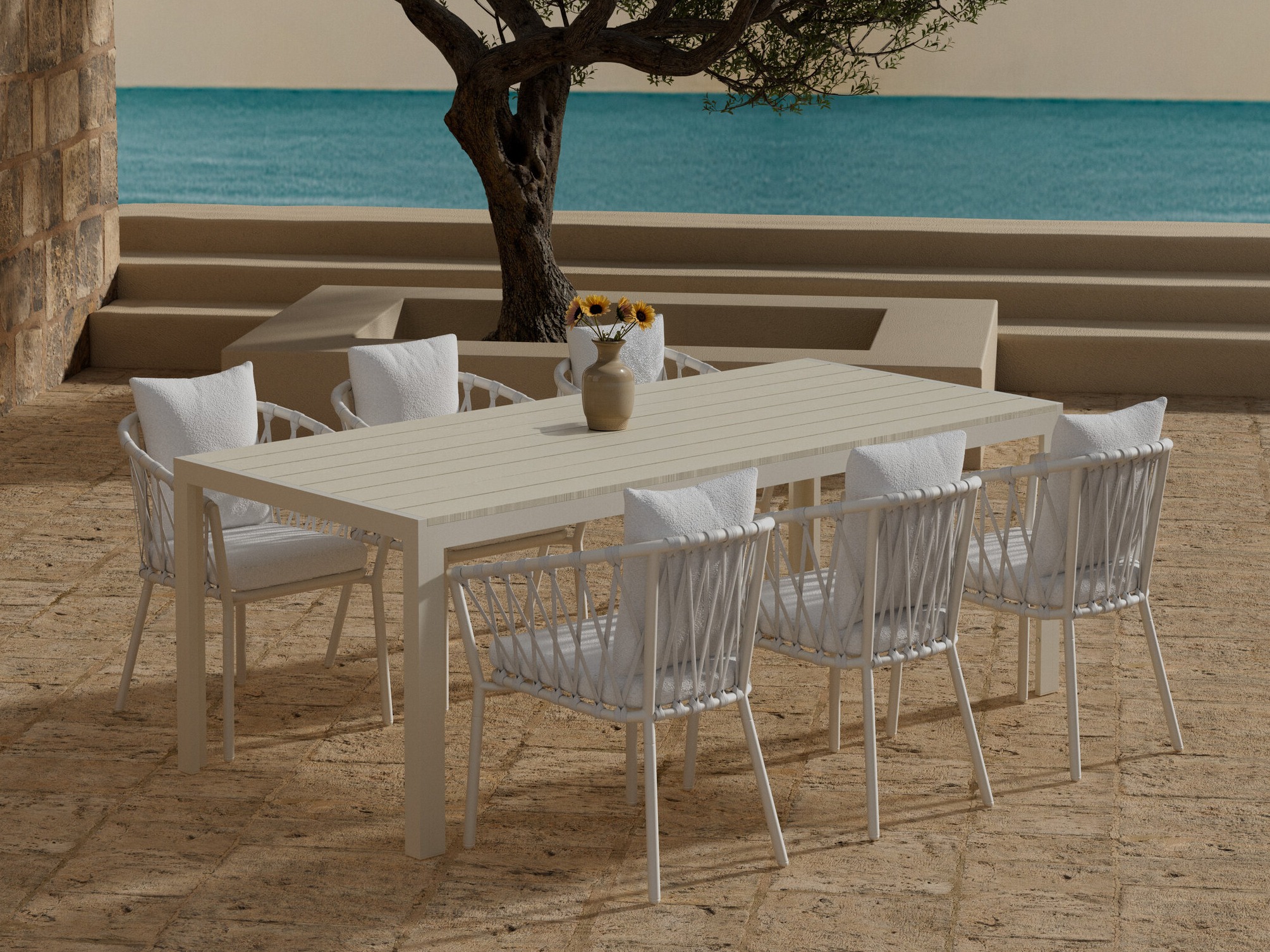 Galds un krēslu komplekts Dallas 5246