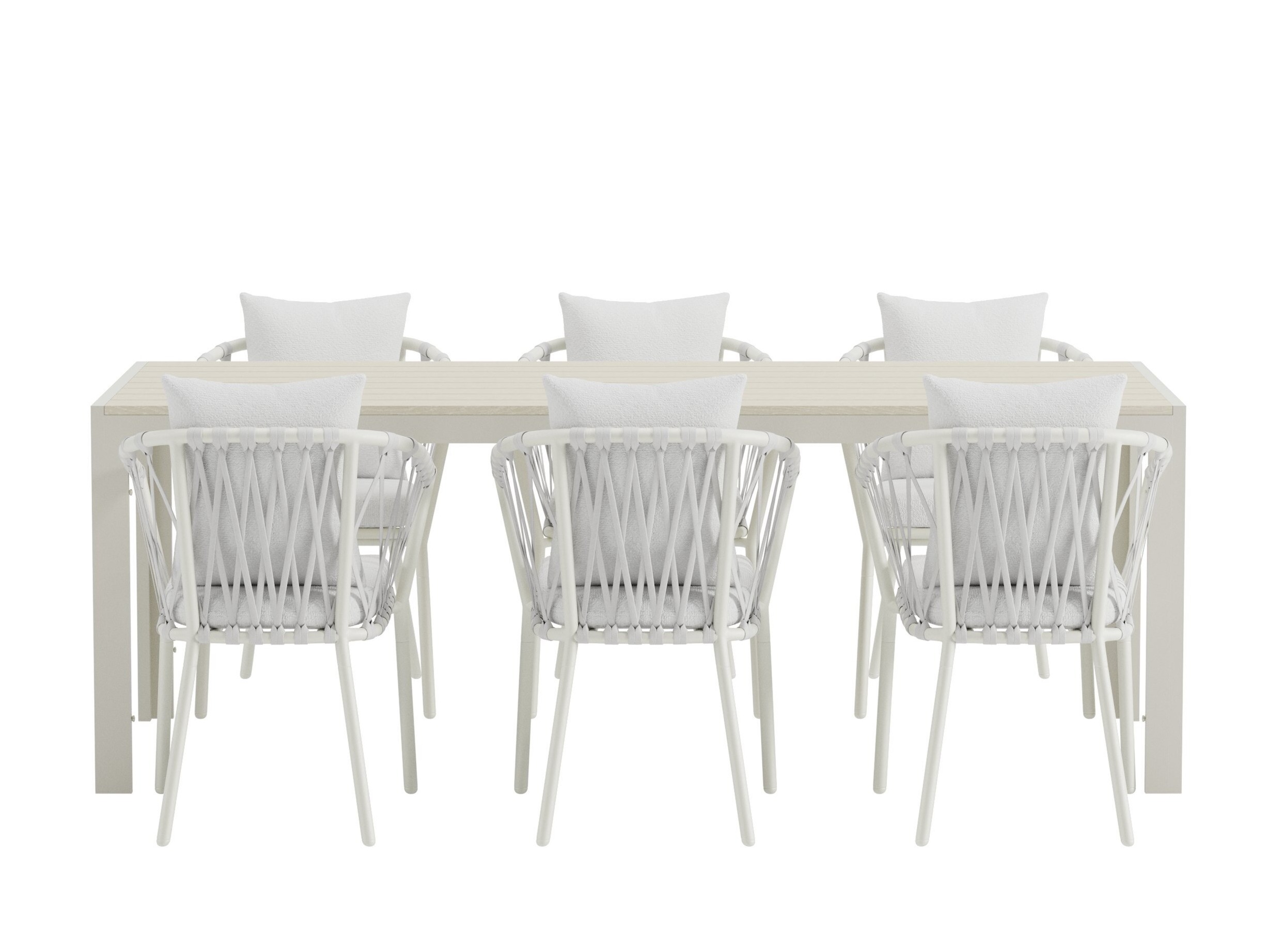 Galds un krēslu komplekts Dallas 5246