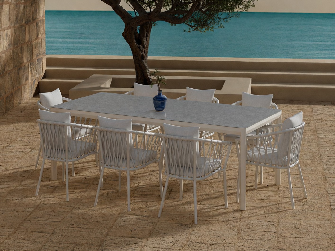 Galds un krēslu komplekts Dallas 5247