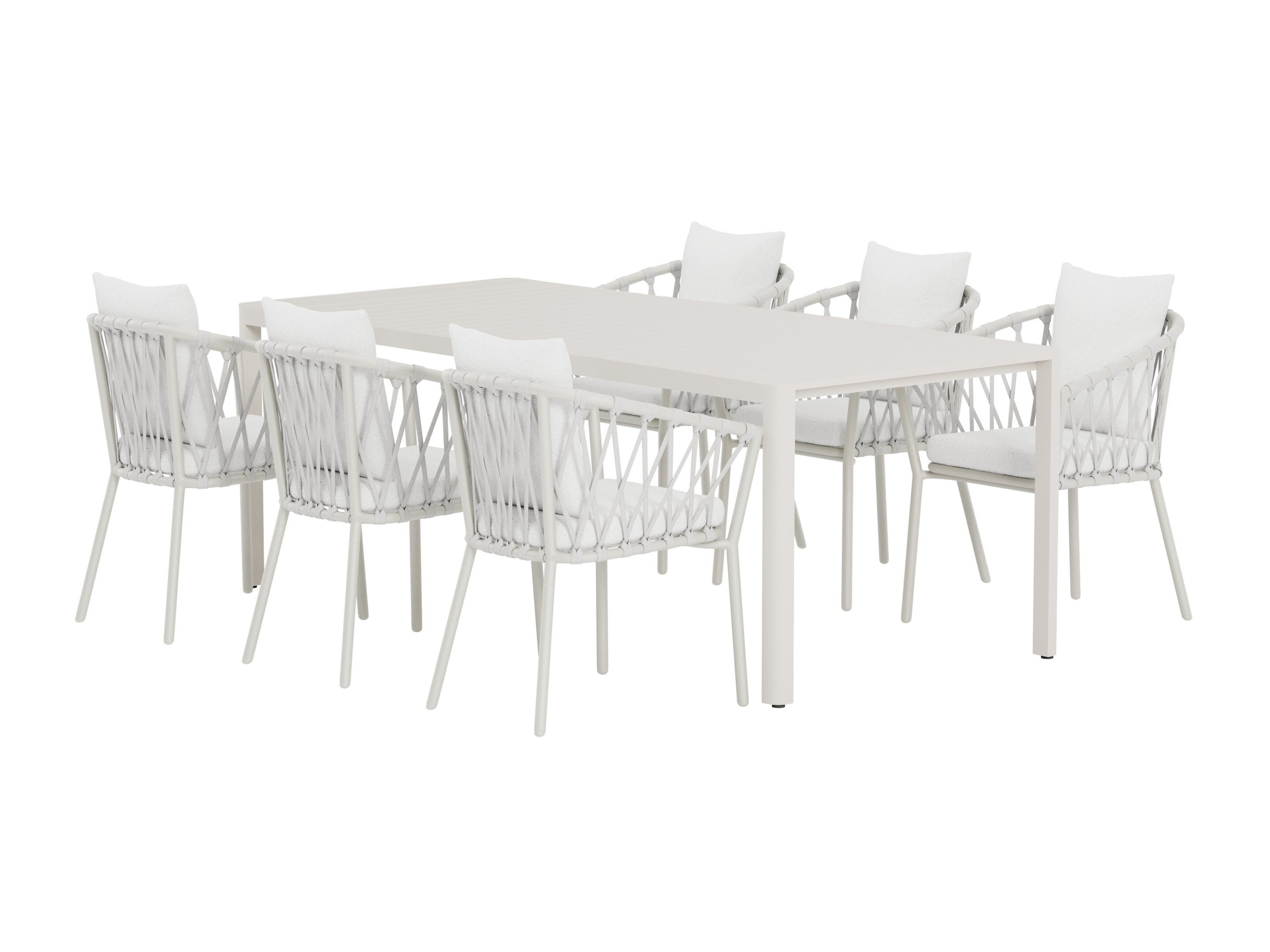 Galds un krēslu komplekts Dallas 5248