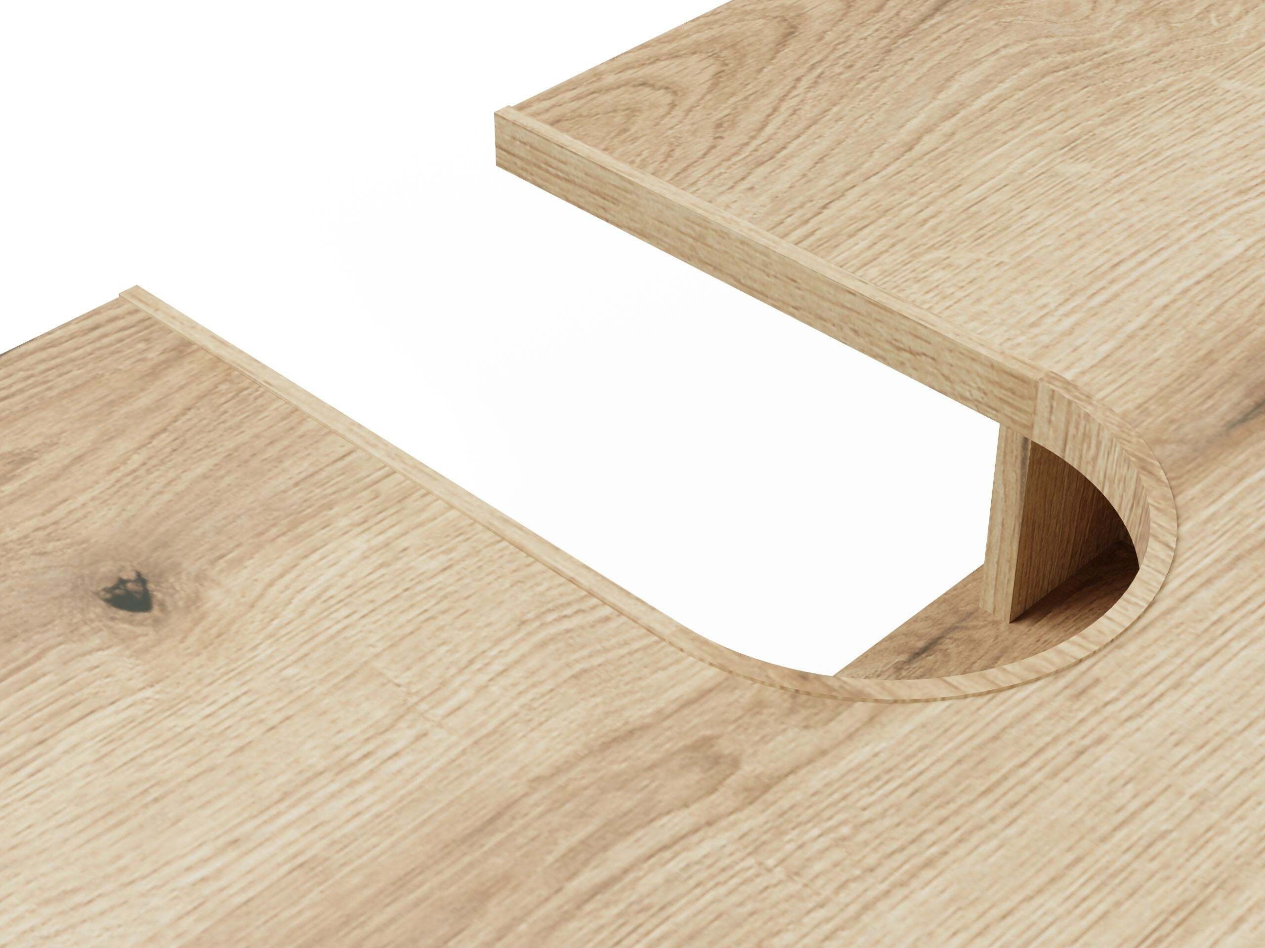 Piekarams vannas istabas skapītis izlietnei Mandeville 363 (Ozols)