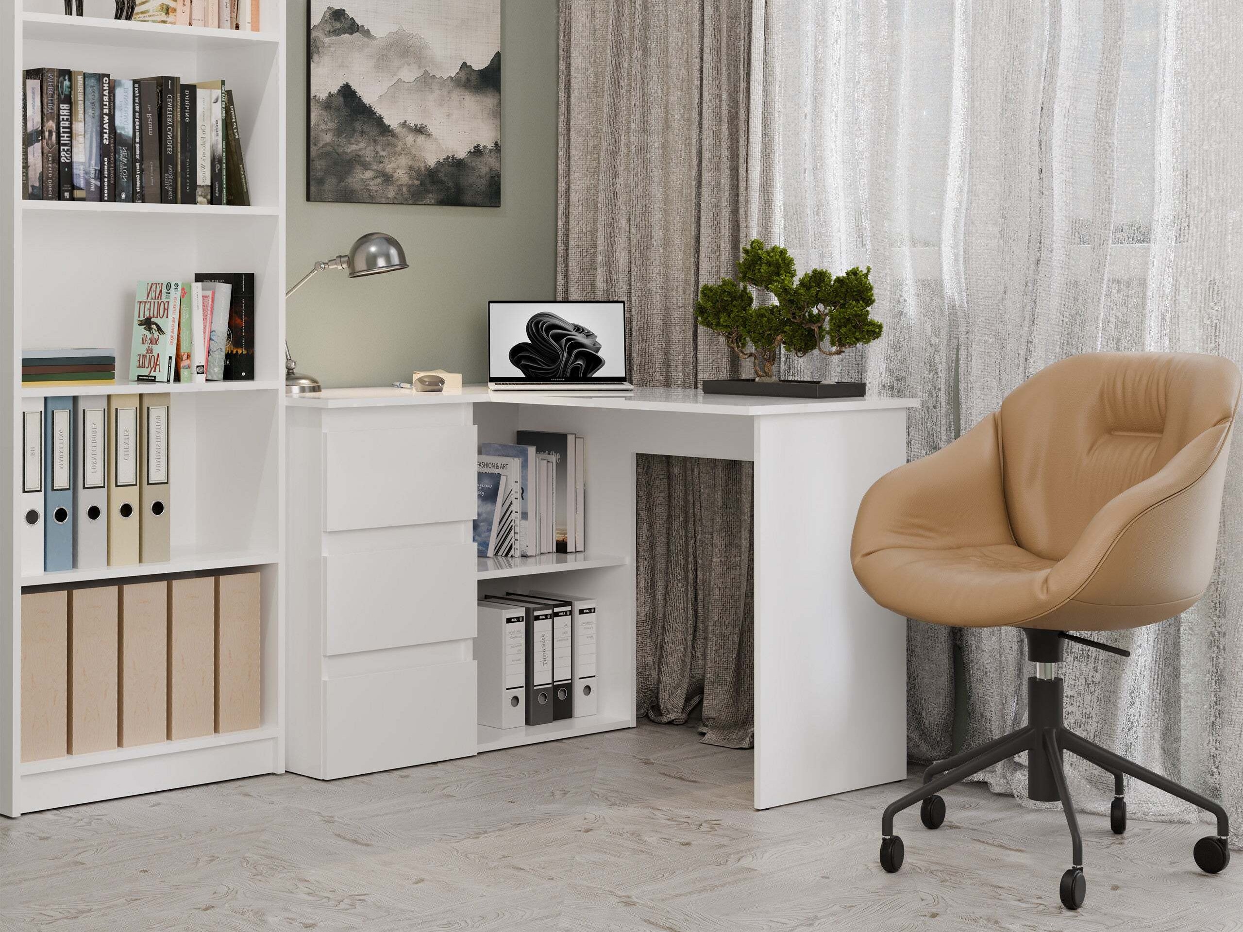 Stūra rakstāmgalds Mandeville 365 (Kreisais)