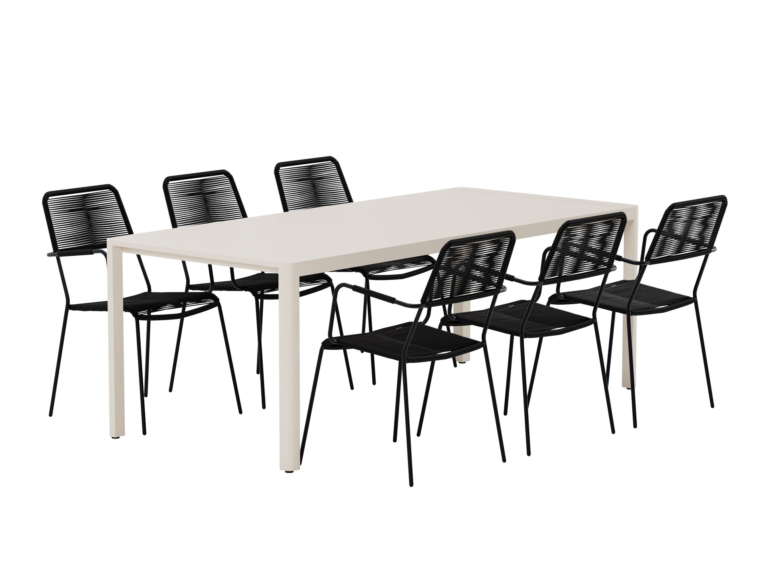 Galds un krēslu komplekts Dallas 5259