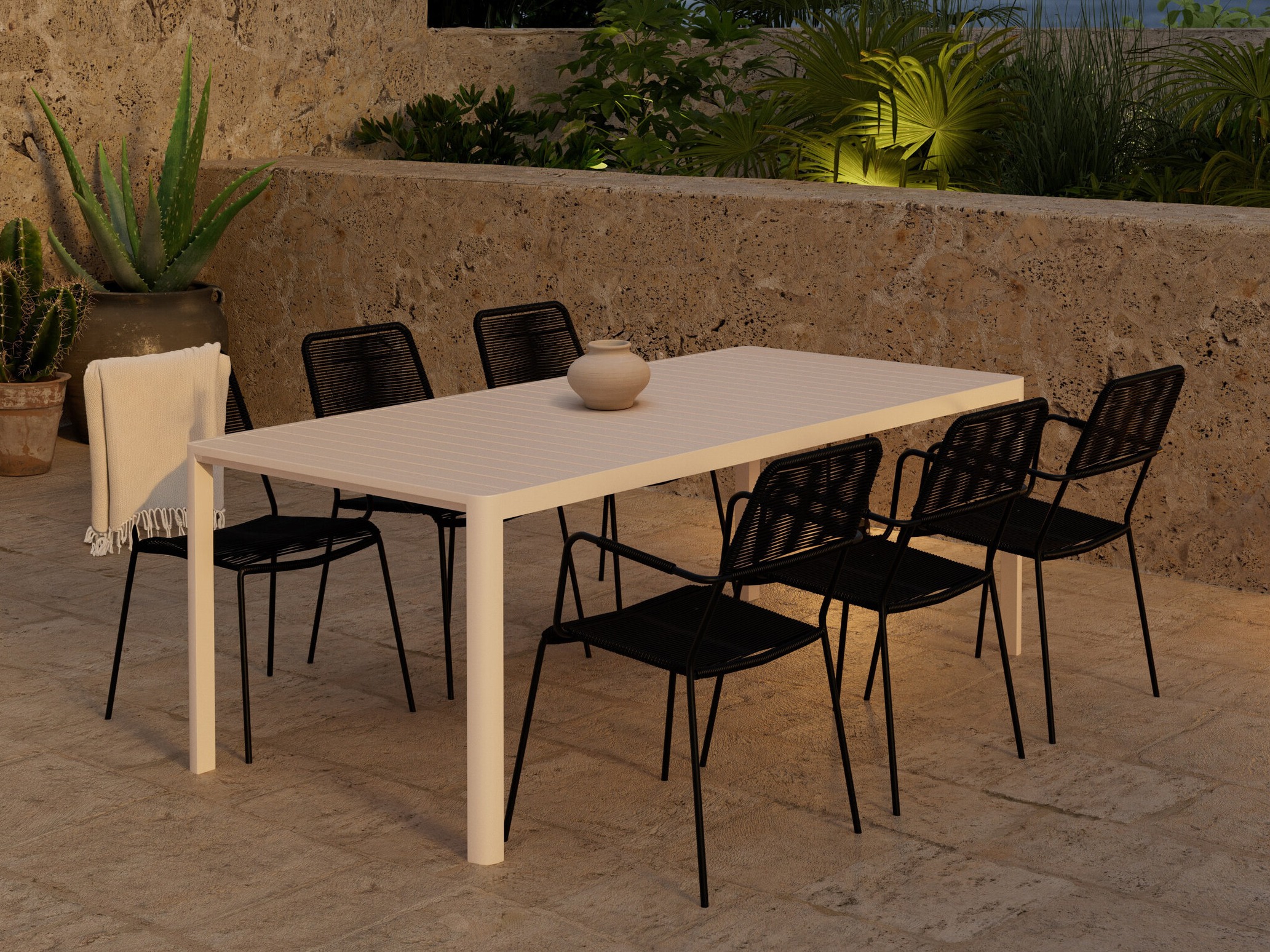 Galds un krēslu komplekts Dallas 5259