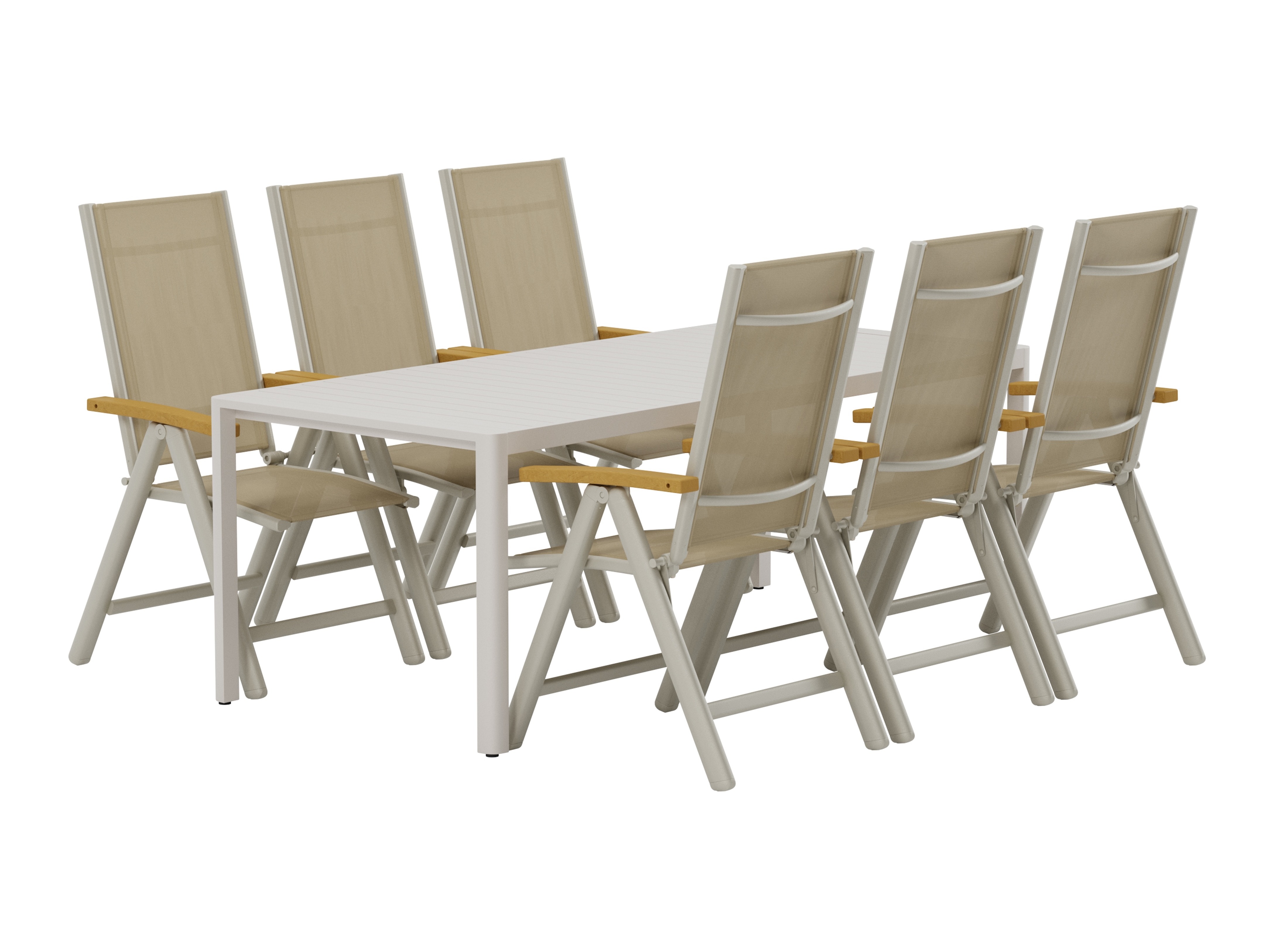 Galds un krēslu komplekts Dallas 5258