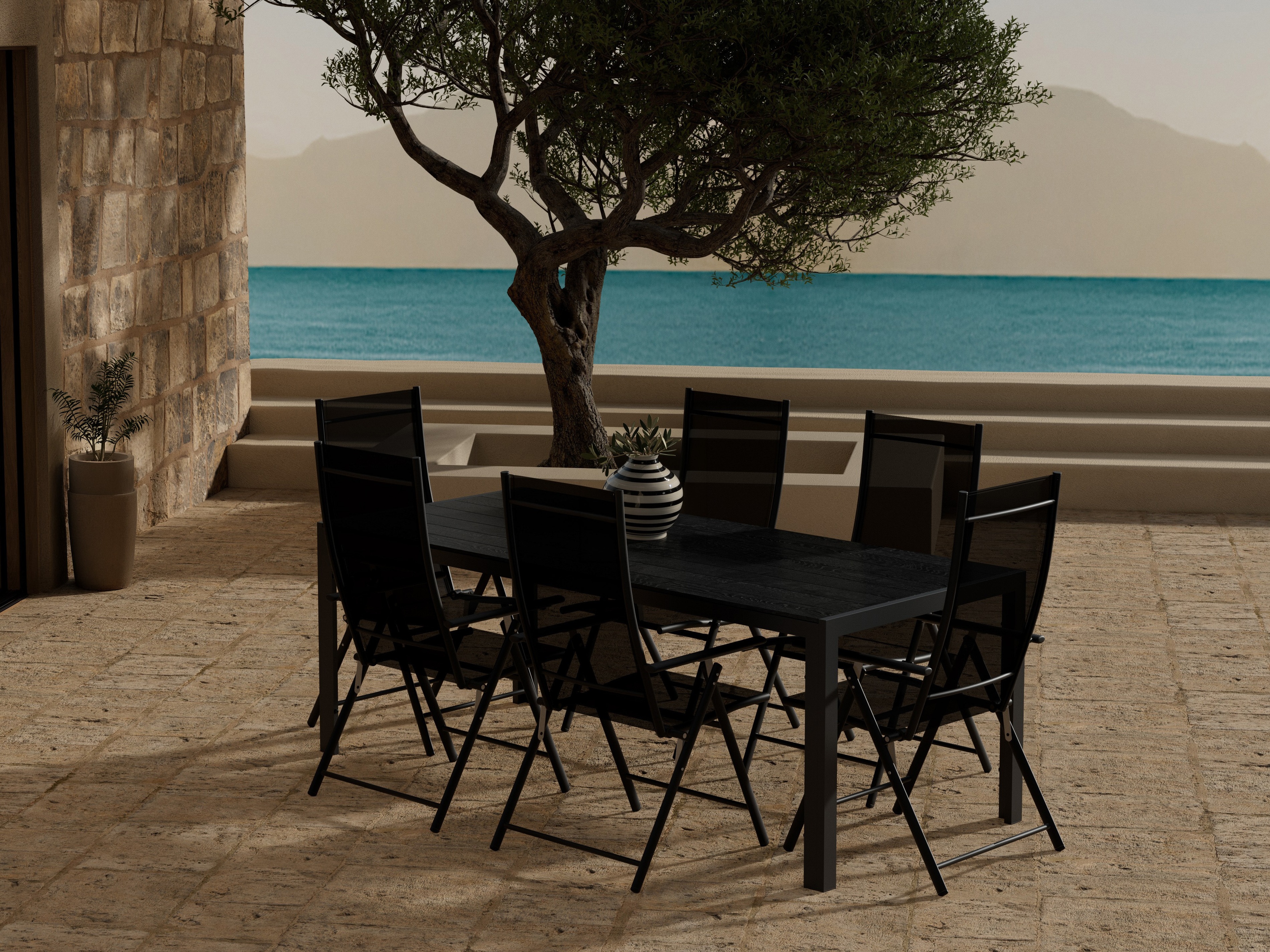 Galds un krēslu komplekts Dallas 5264