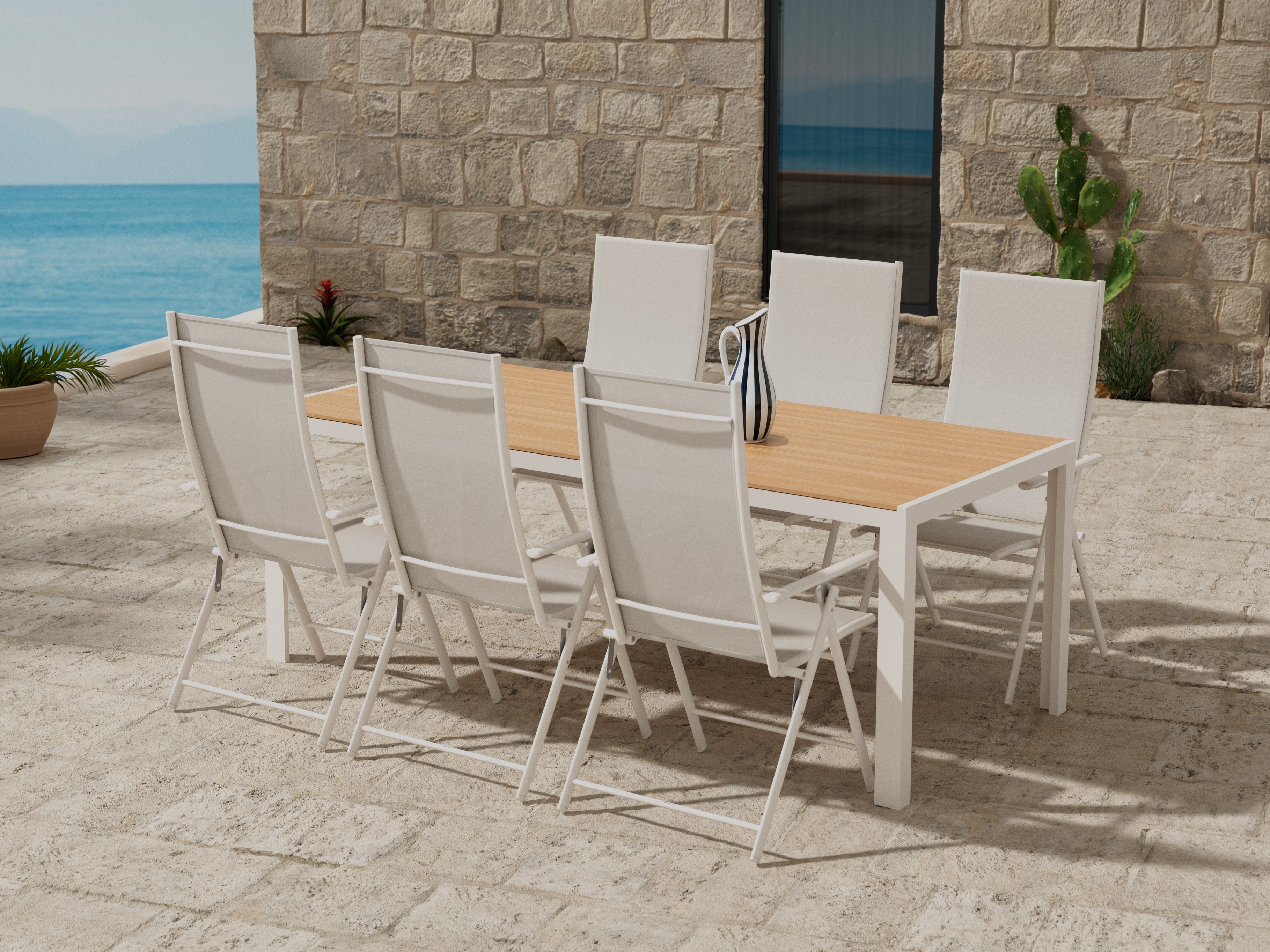 Galds un krēslu komplekts Dallas 5265