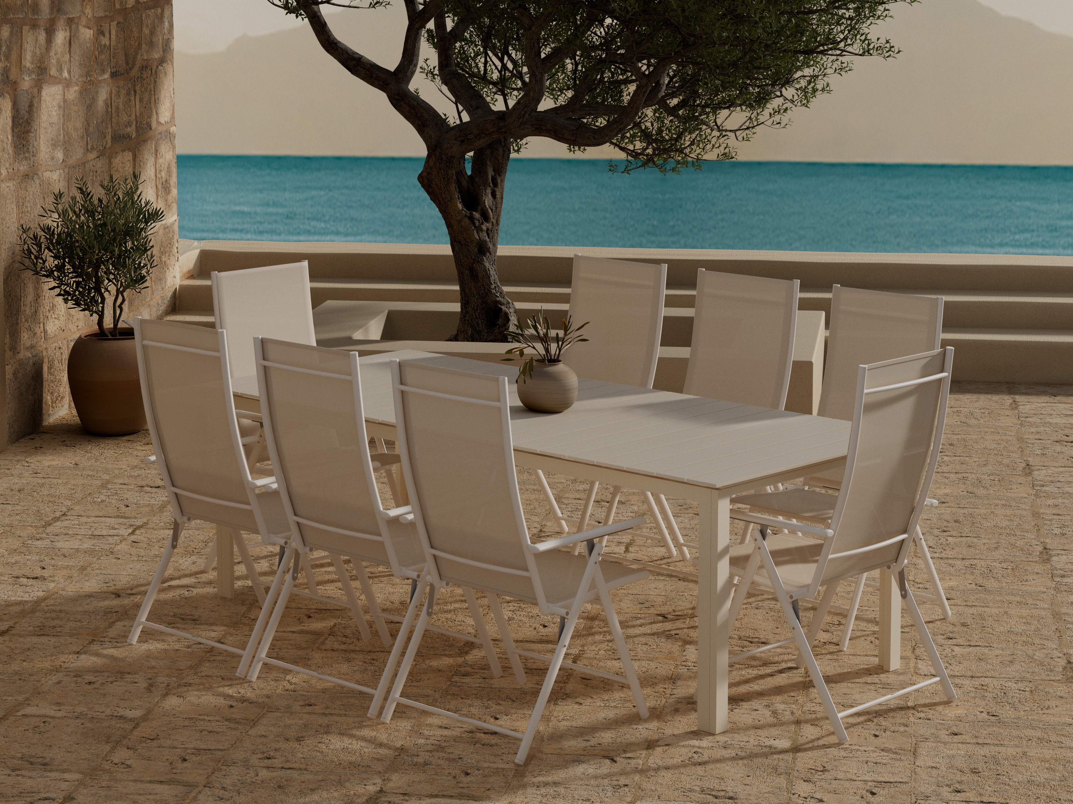 Galds un krēslu komplekts Dallas 5266