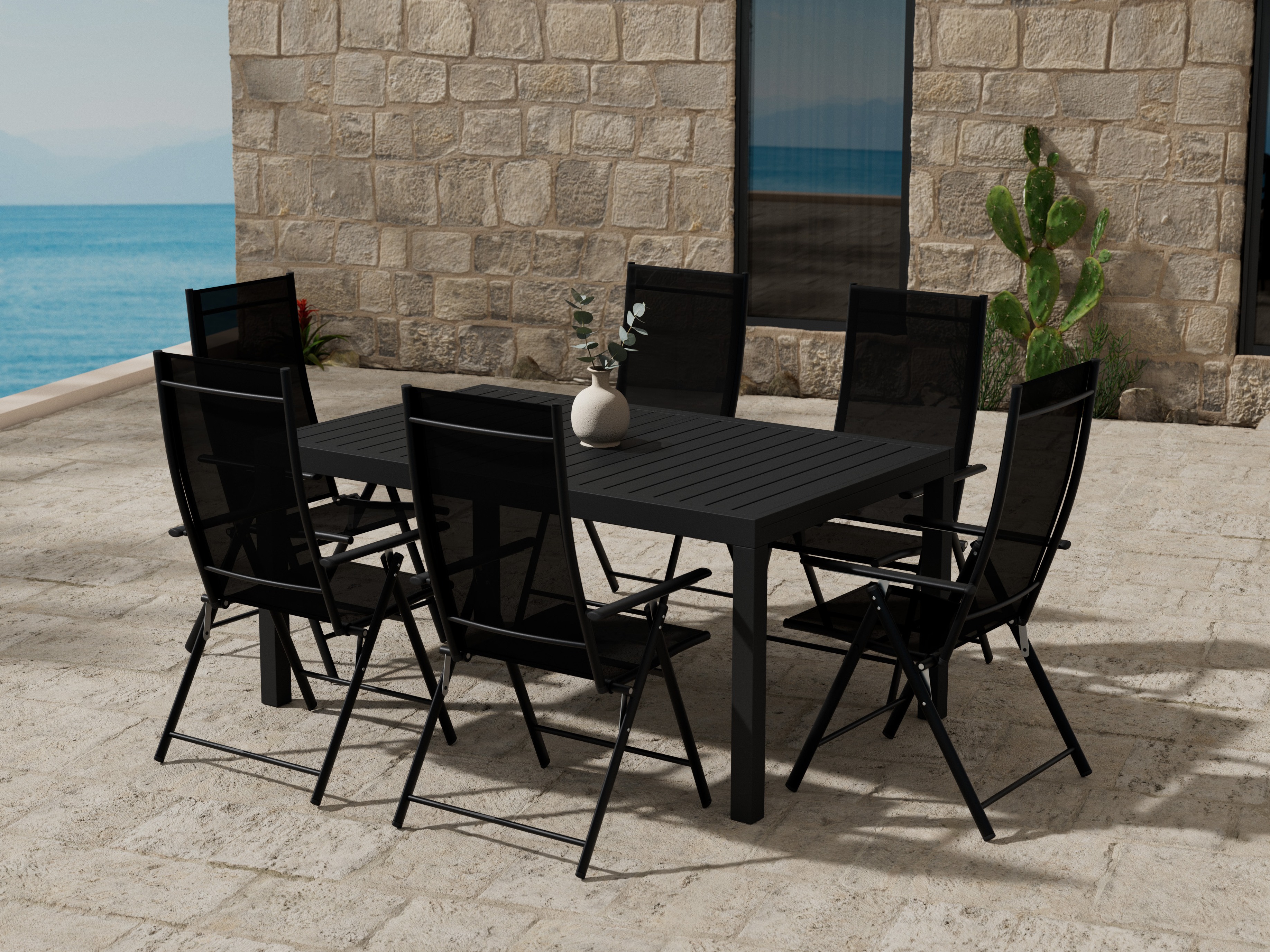 Galds un krēslu komplekts Dallas 5267