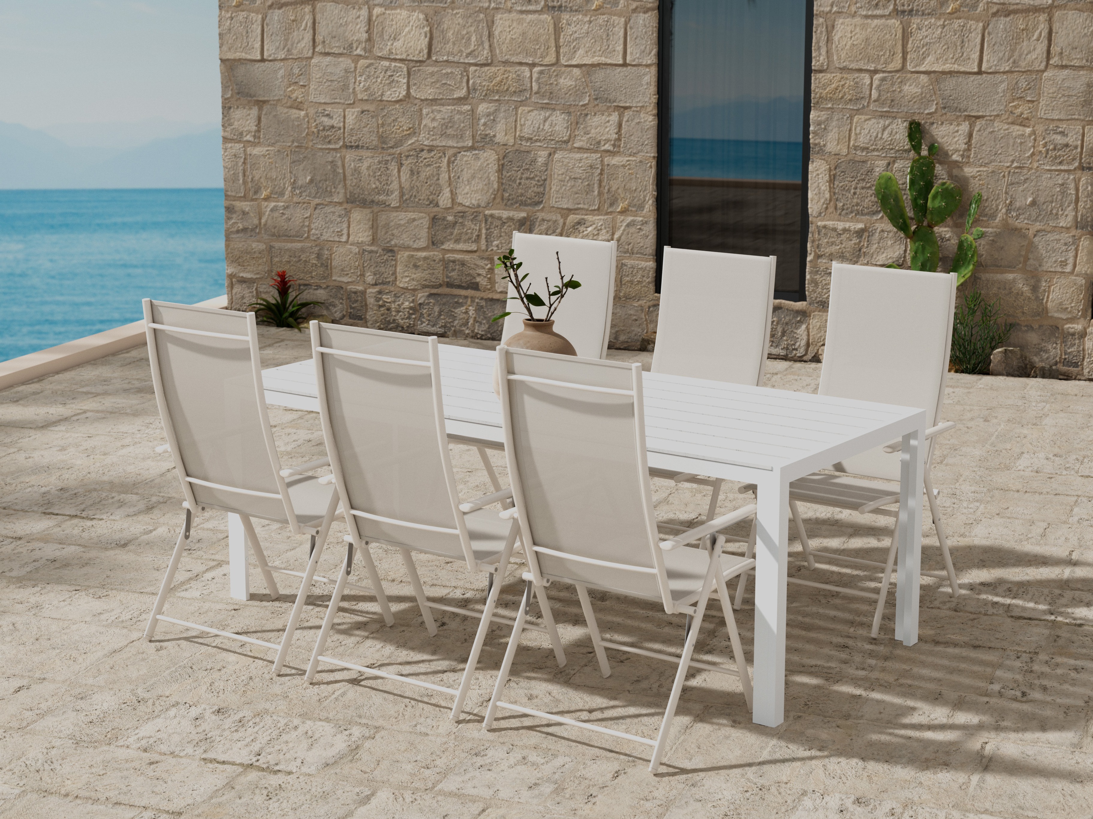 Galds un krēslu komplekts Dallas 5268