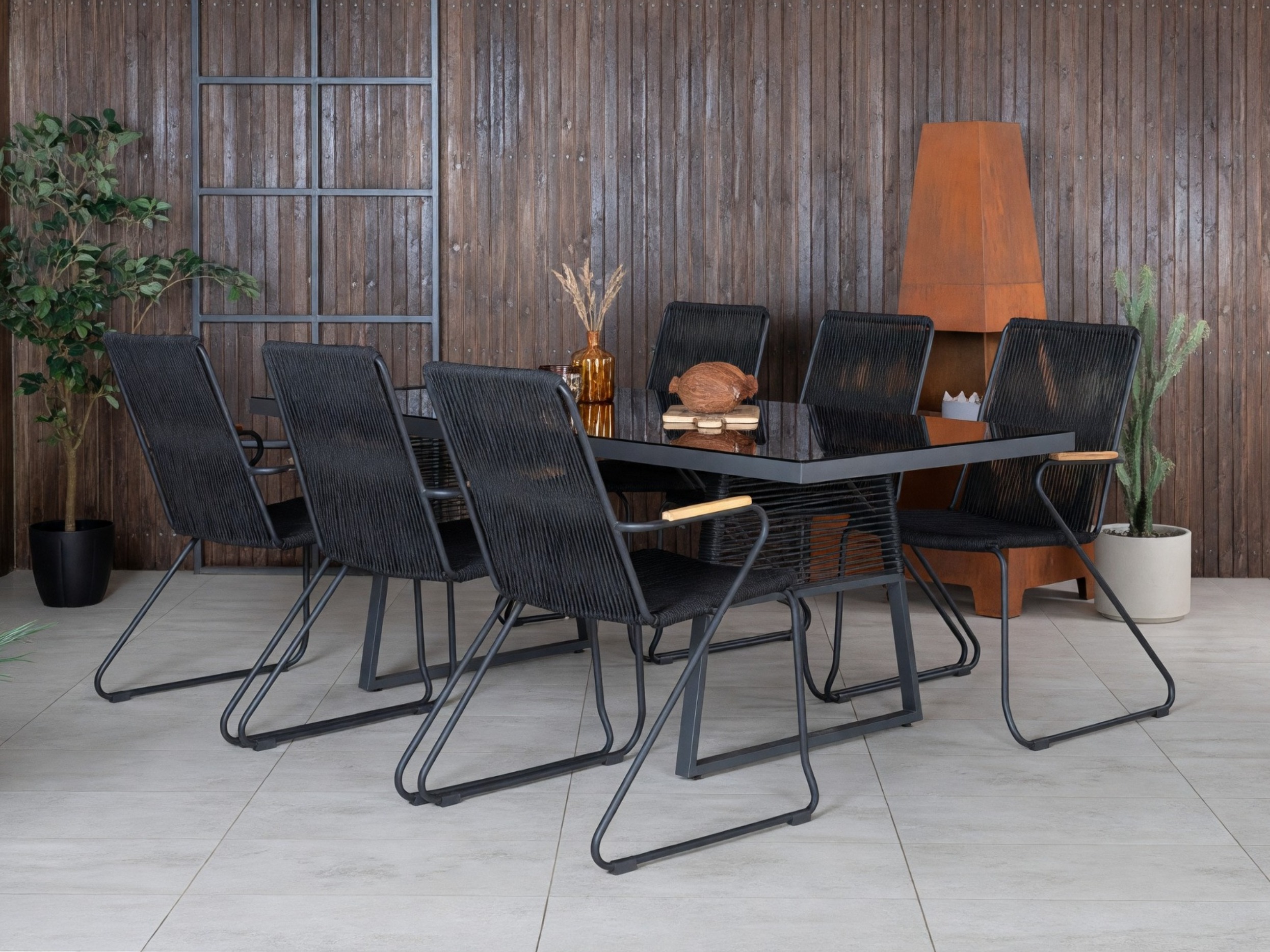 Galds un krēslu komplekts Dallas 5271