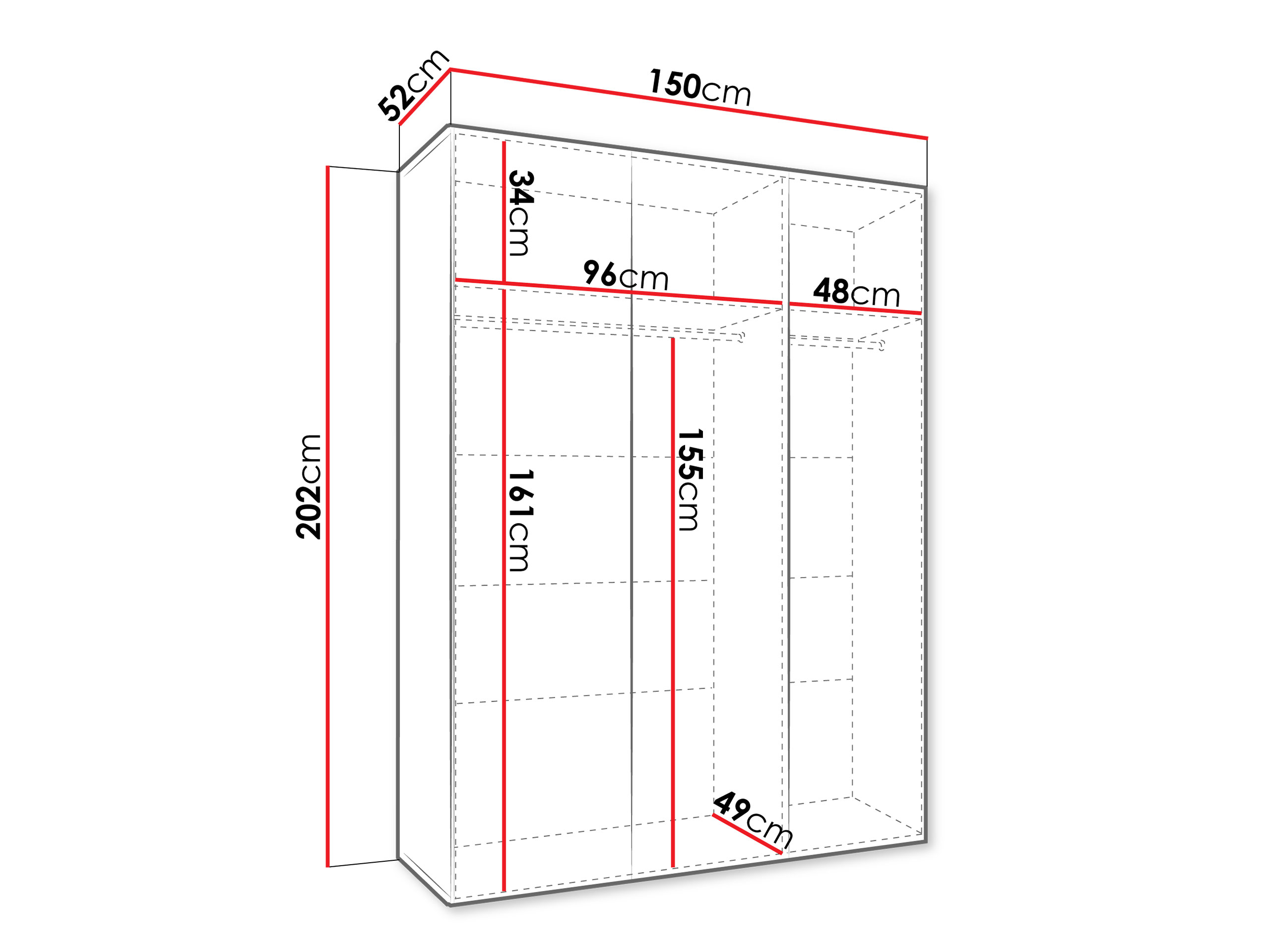 Skapis Hartford 604 (Kašmirs)