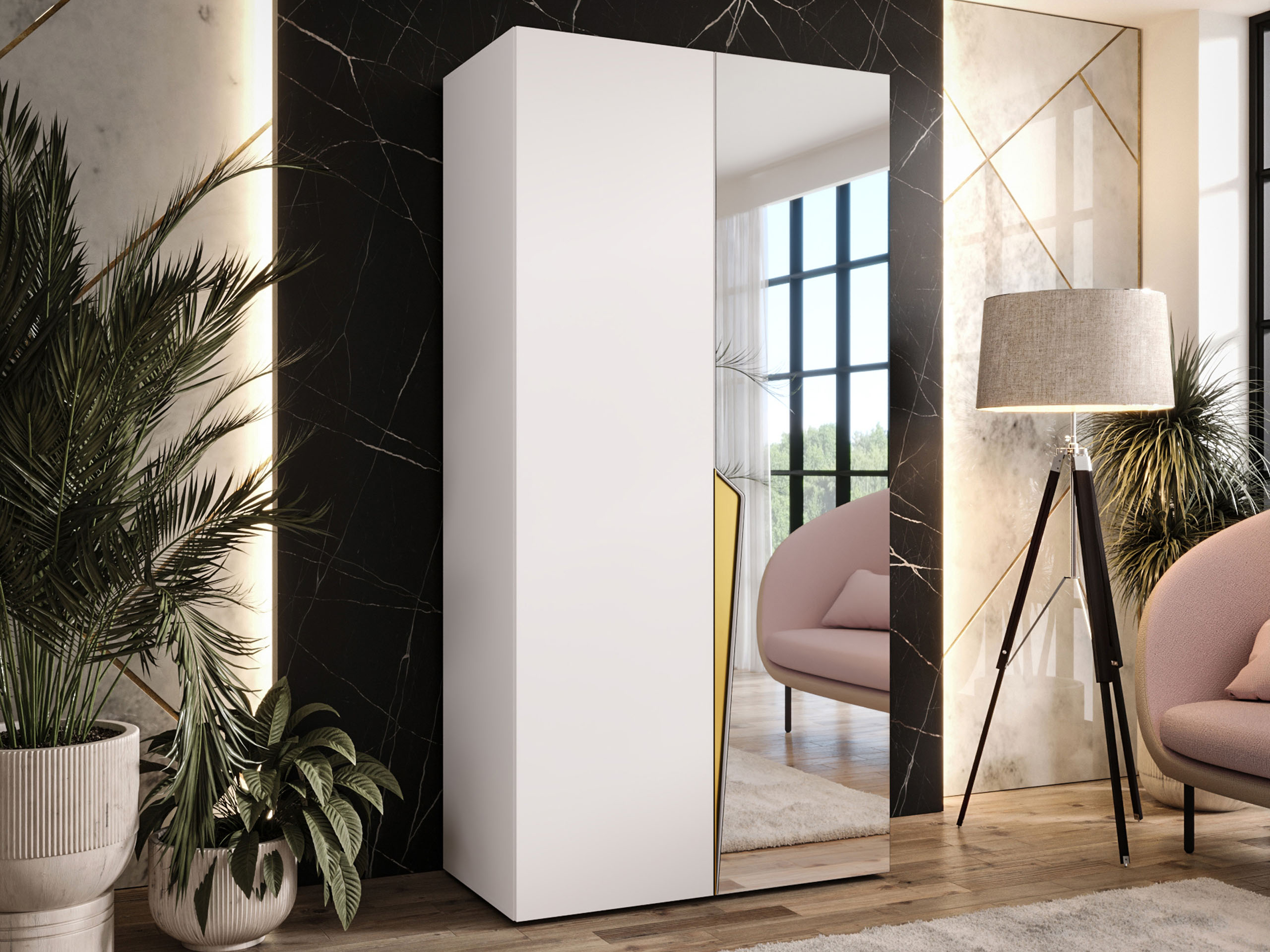 Skapis Hartford 608 (Balts)