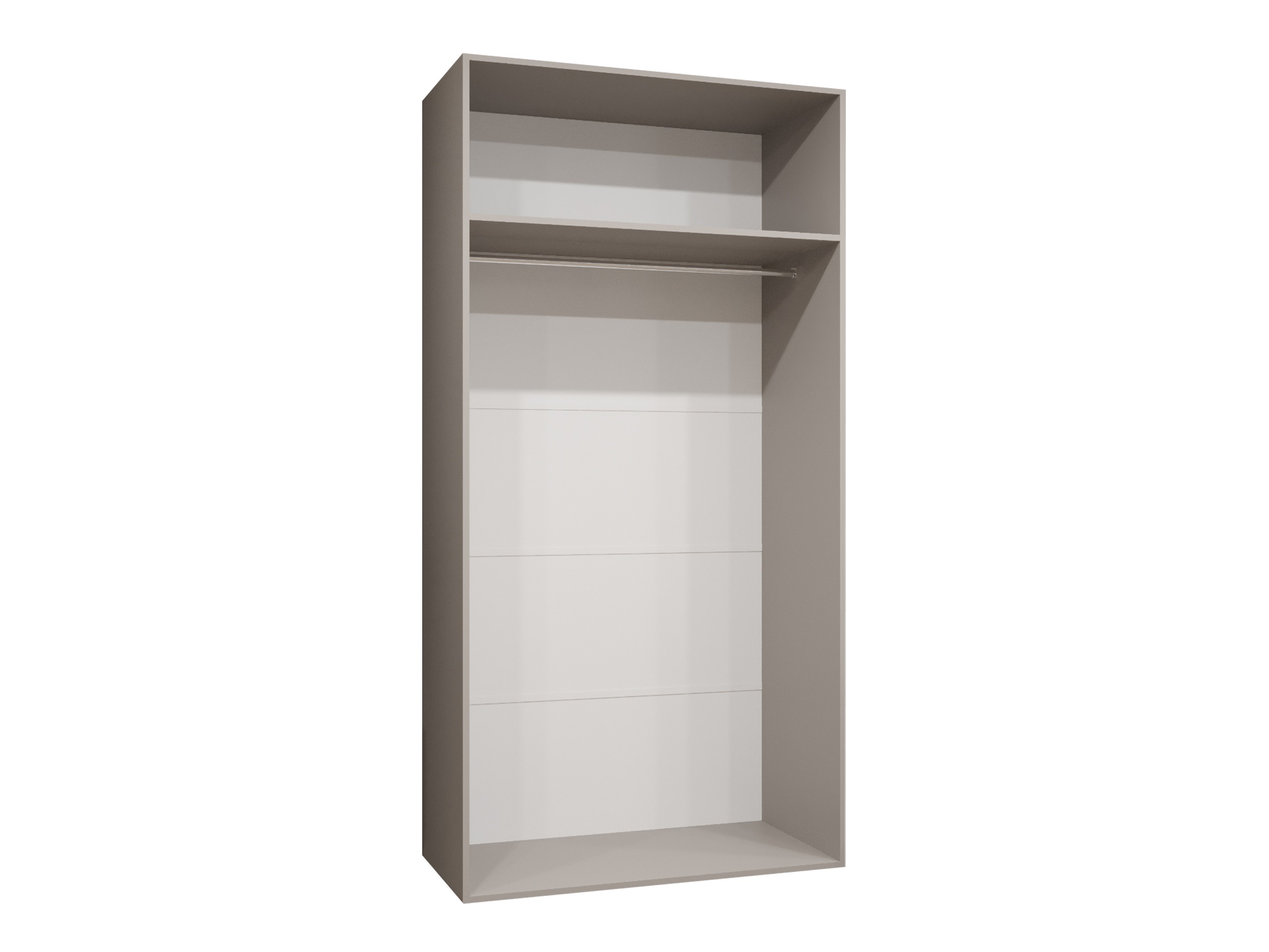 Skapis Hartford 608 (Melns)