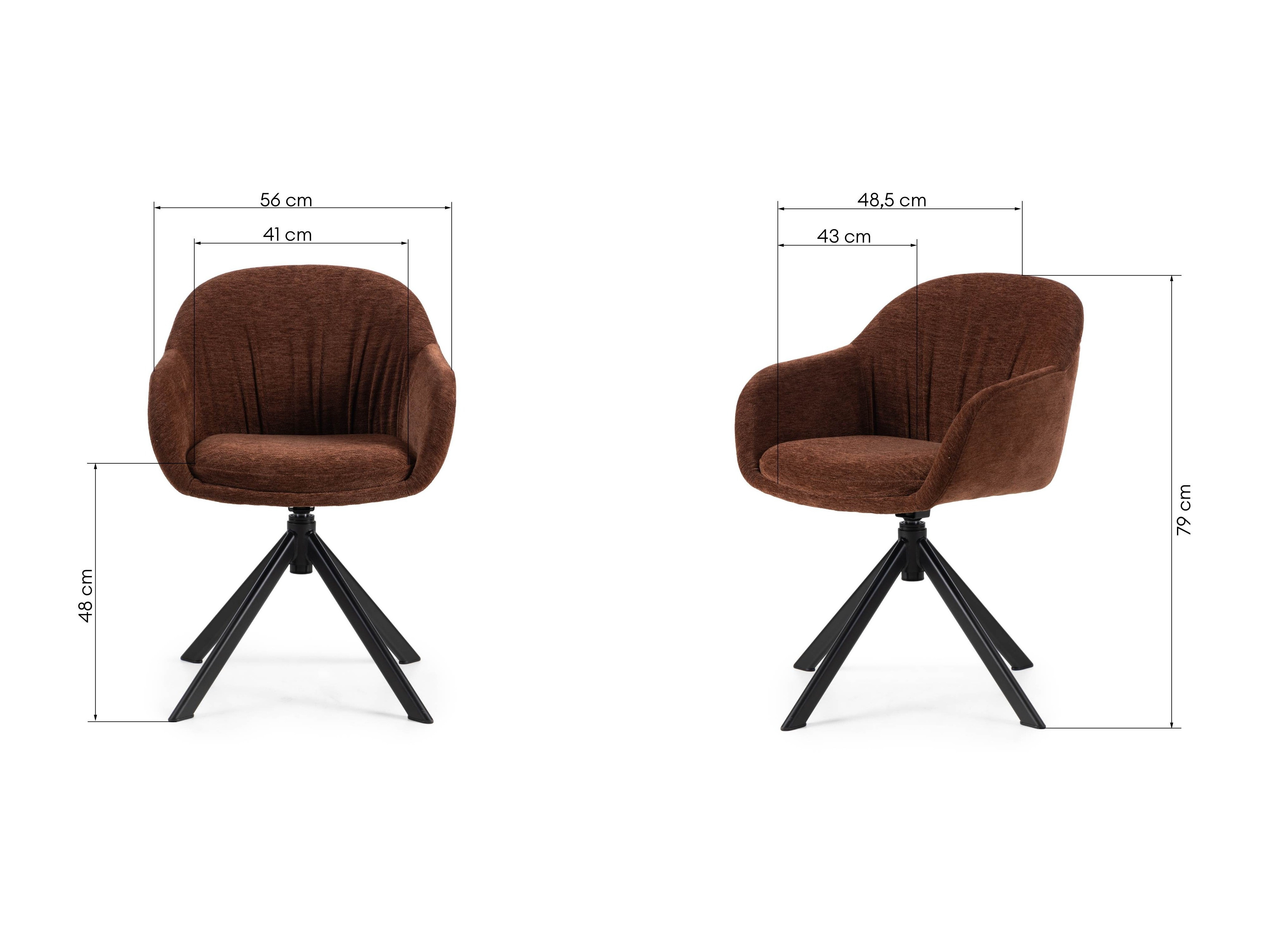 Krēsls Burleson 748 (Melns + Brūns)