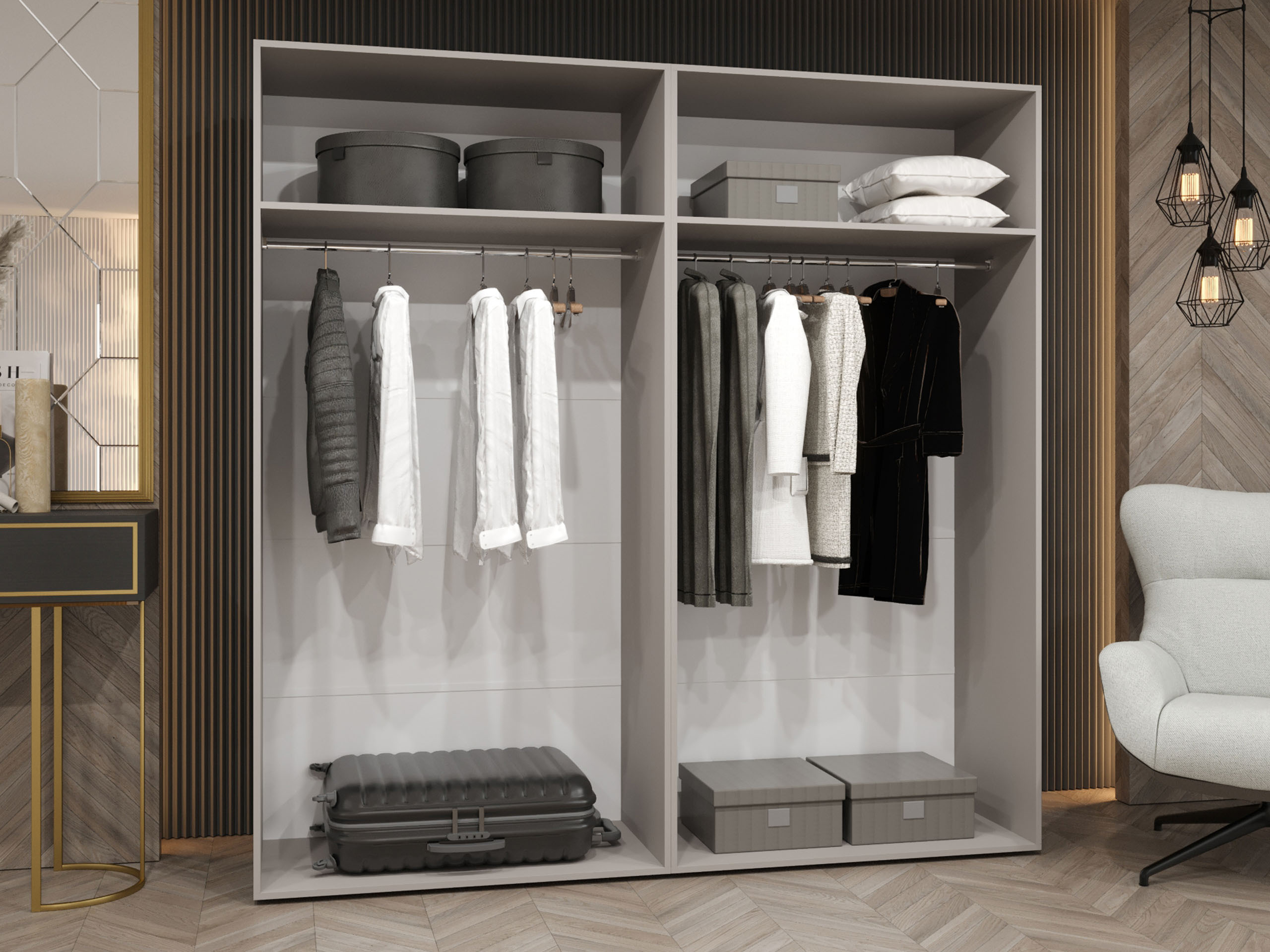 Skapis Hartford 625 (Balts)