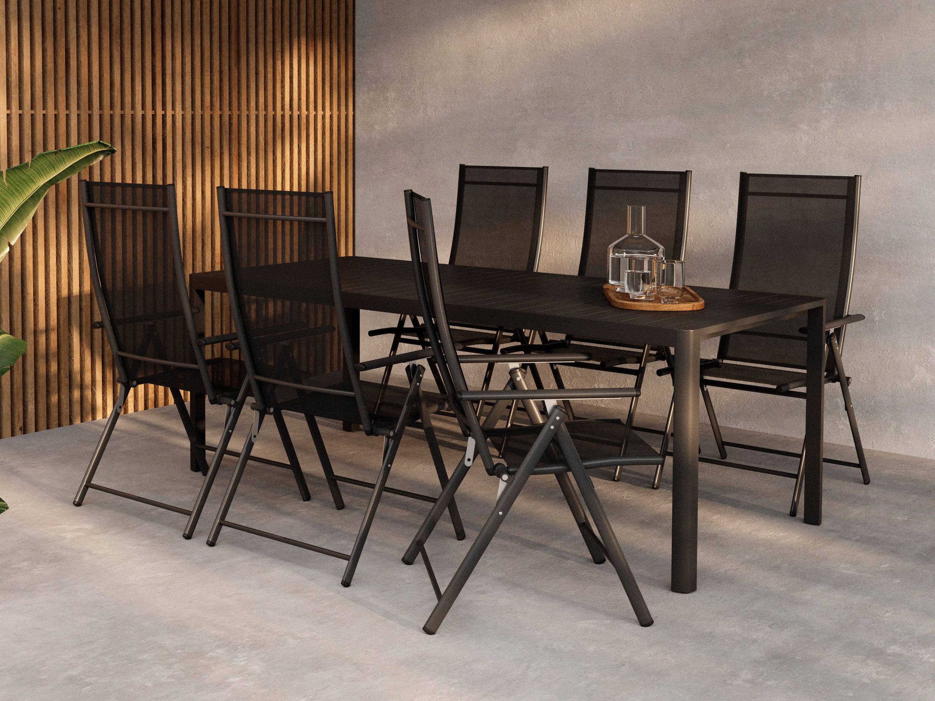 Galds un krēslu komplekts Dallas 5252