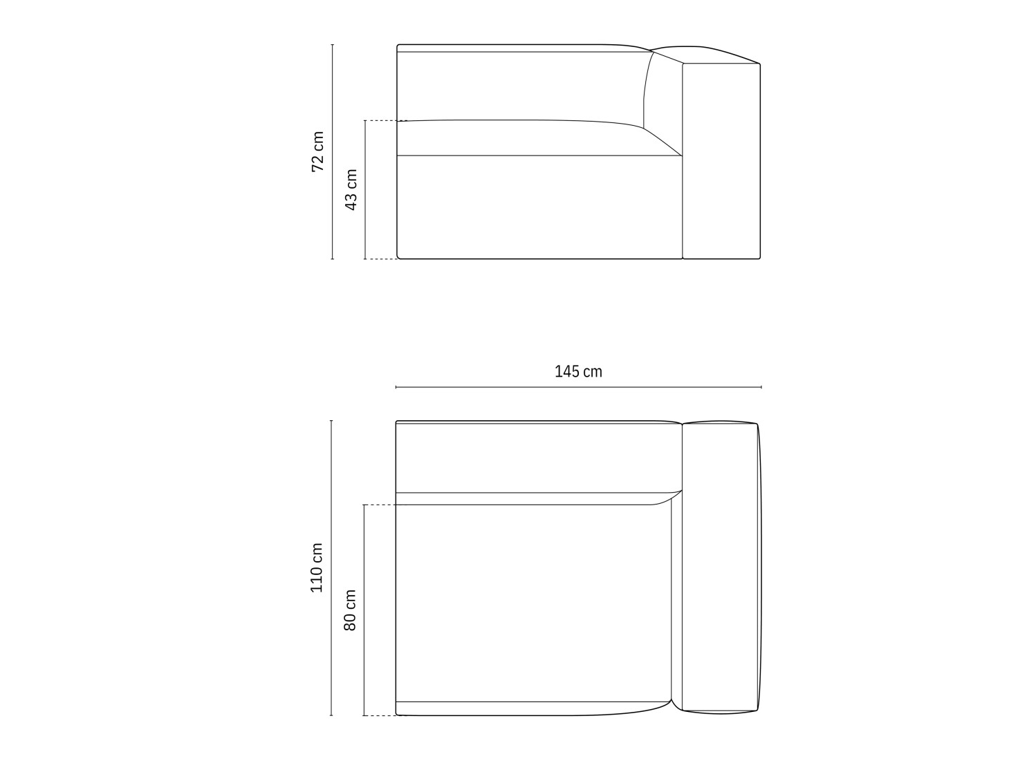 Moduļu krēsls Sonsore 107 (Liberty 09)