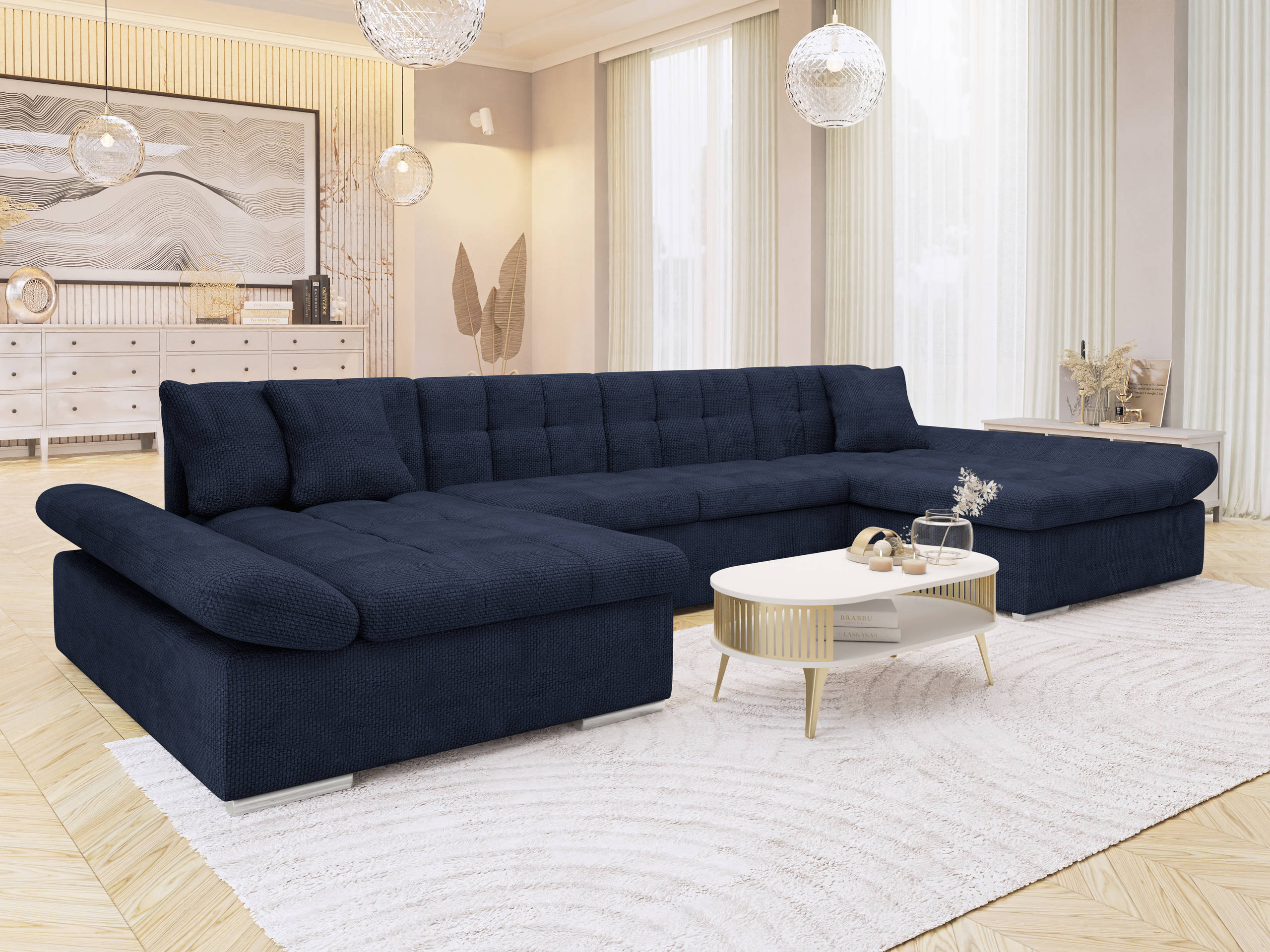 Stūra dīvāns Comfivo Ficus (Flow 22)