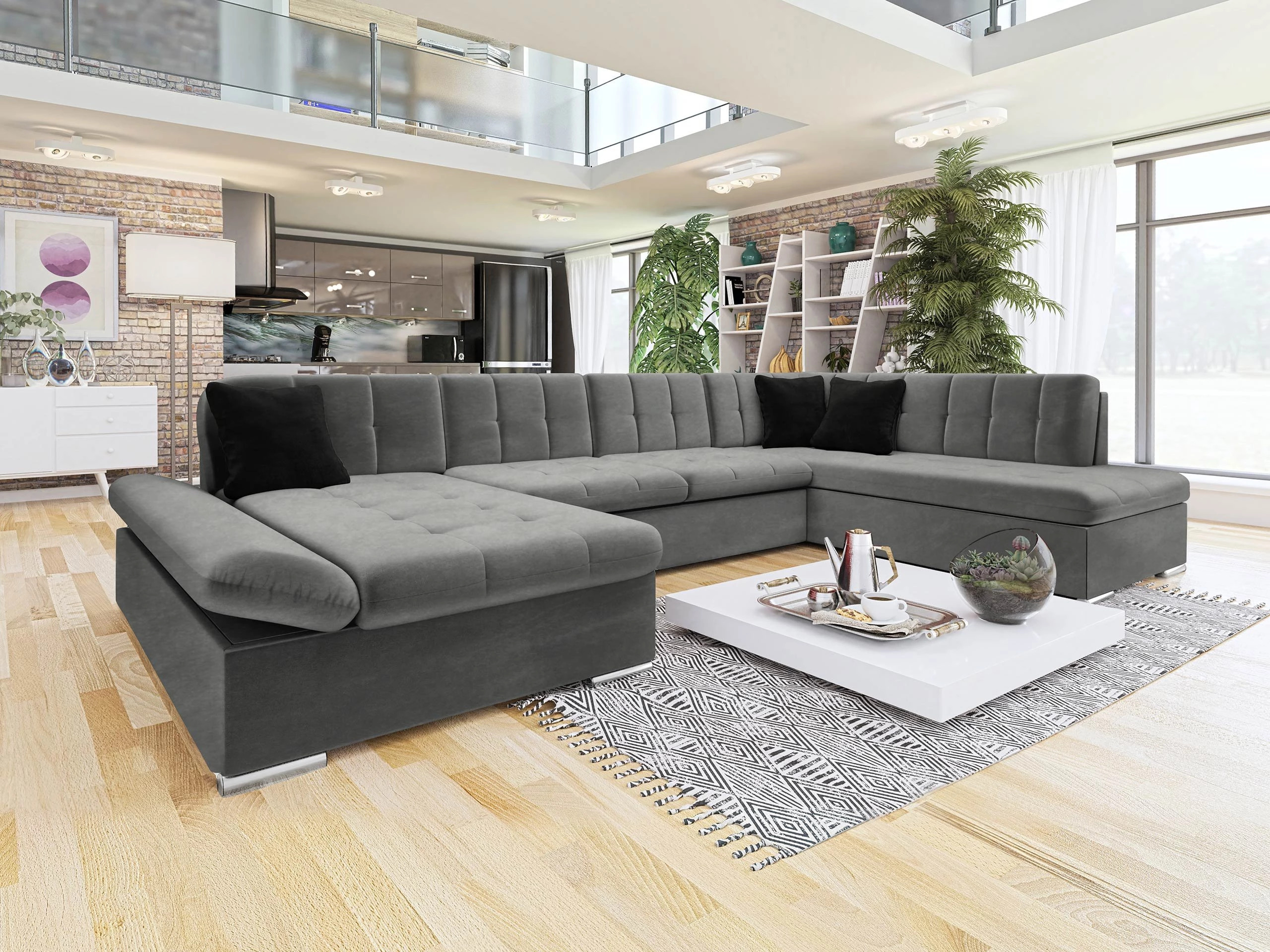 Stūra dīvāns Comfivo Tilia I (Magic Velvet 2217 + Magic Velvet 2219)