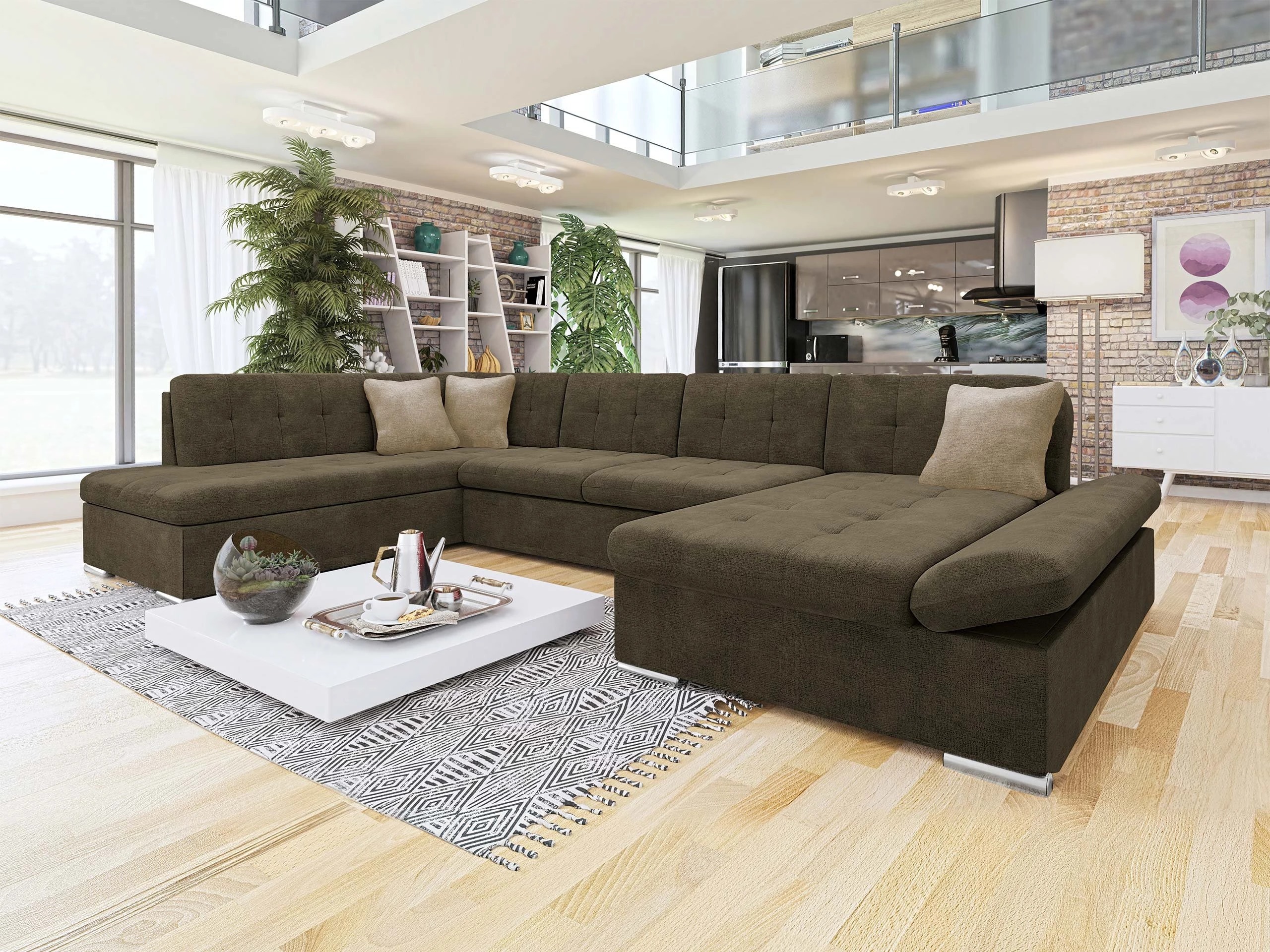 Stūra dīvāns Comfivo Tilia I (Wave 09 + Wave 02)