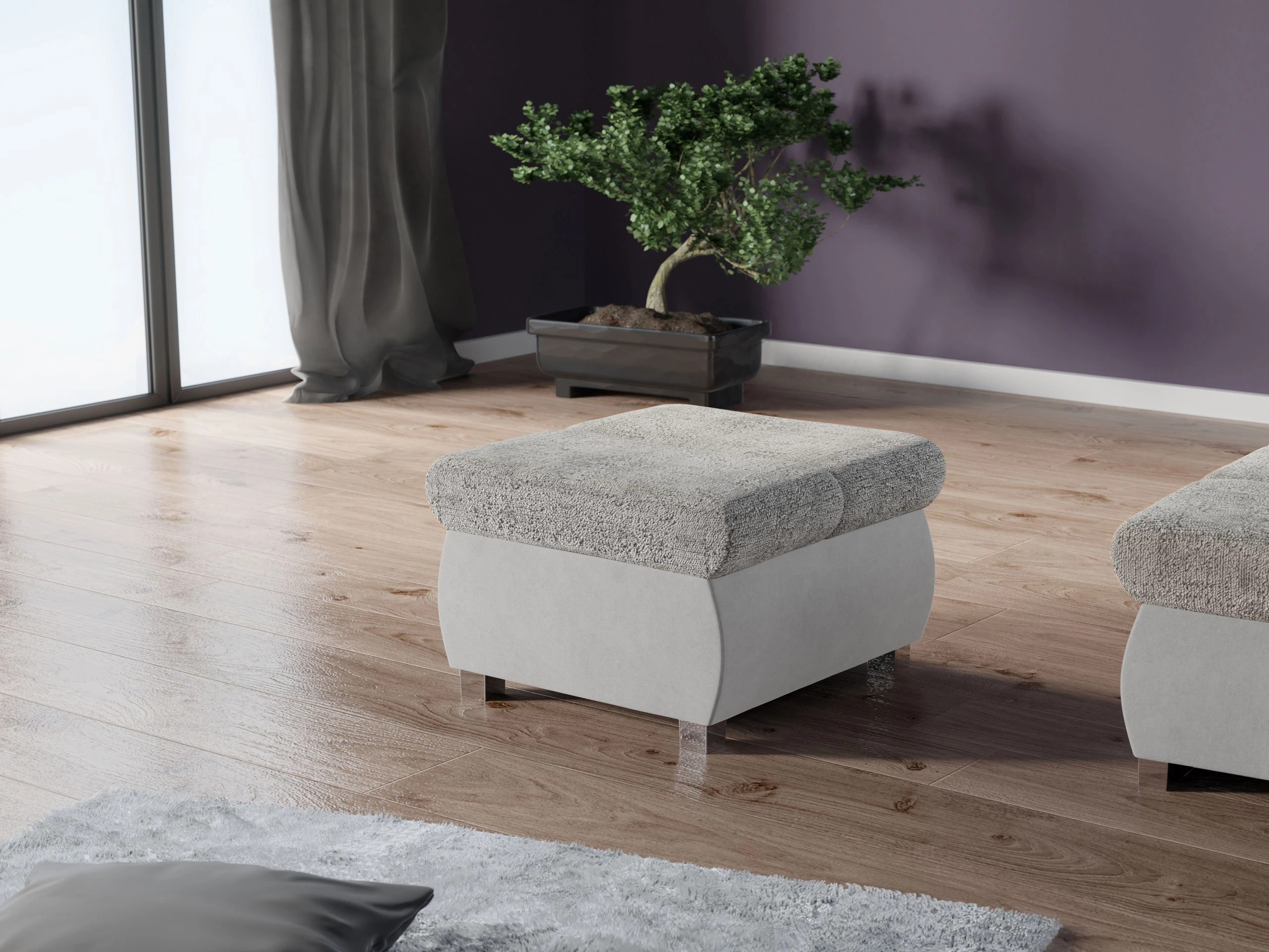Pufs Comfivo Olivetum (Venus Velvet 2921 + Miu 2059)