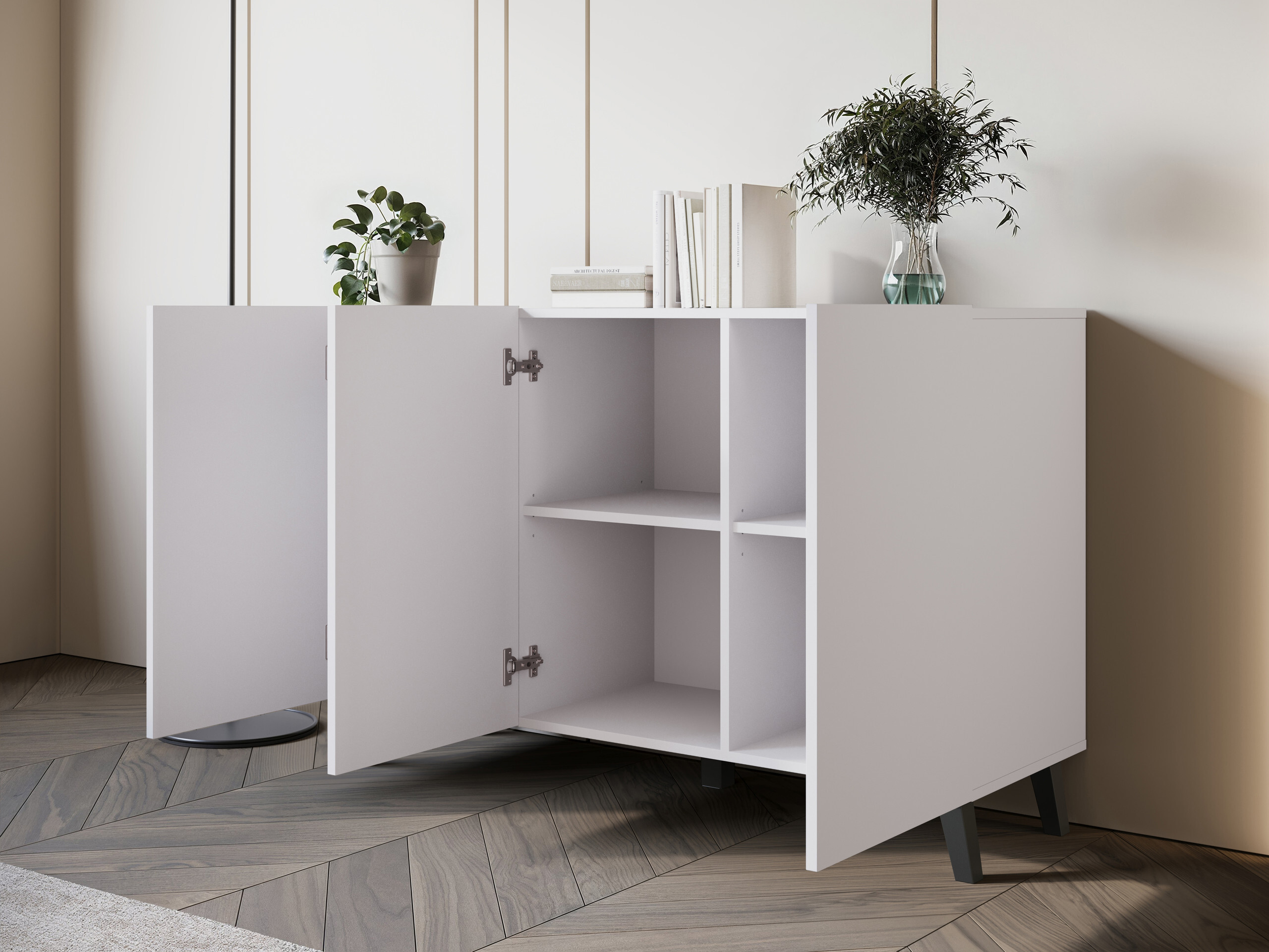 Skapis Levtive 102 (Balts)