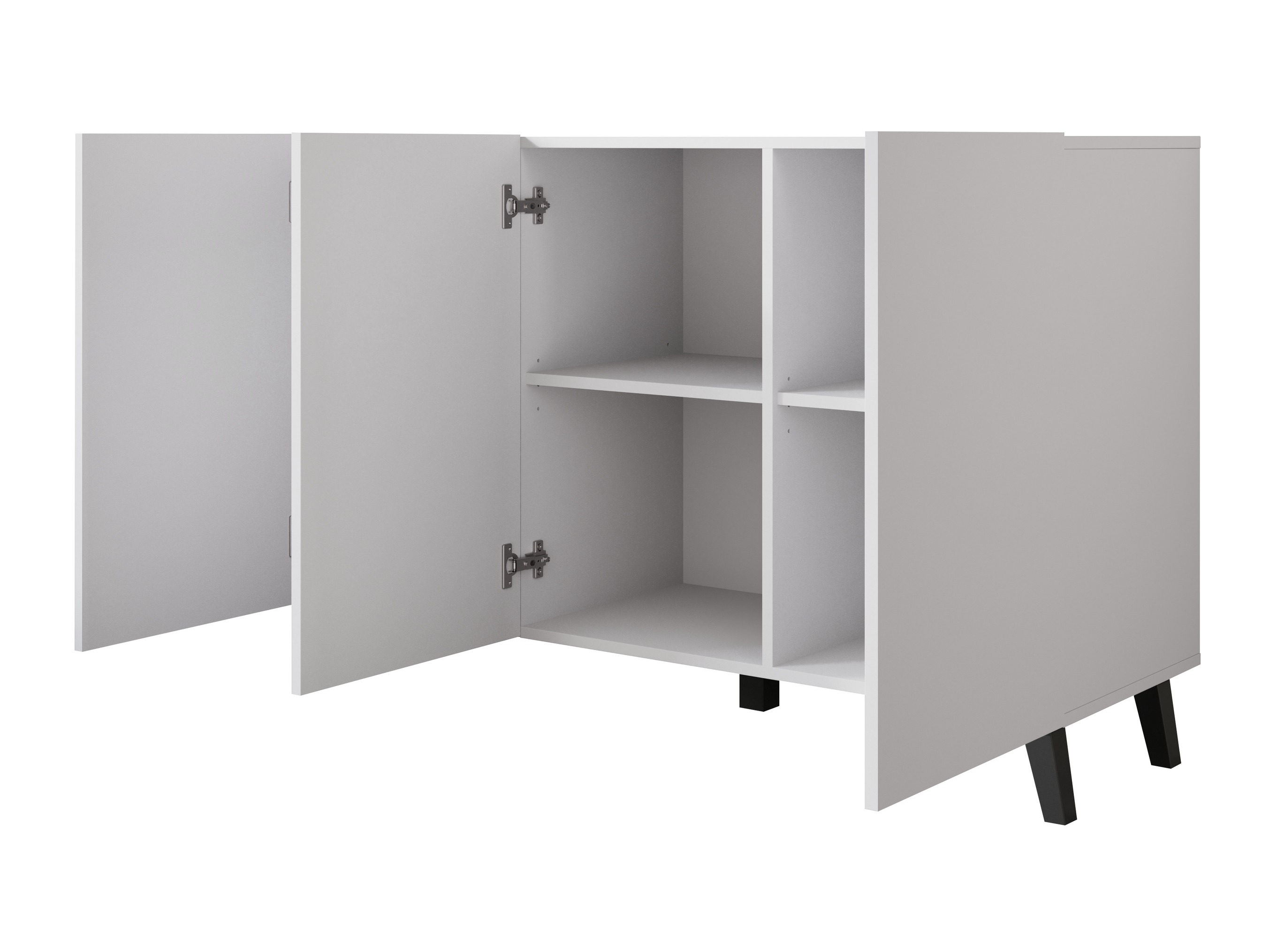 Skapis Levtive 102 (Matera pelēks + Kastanis)
