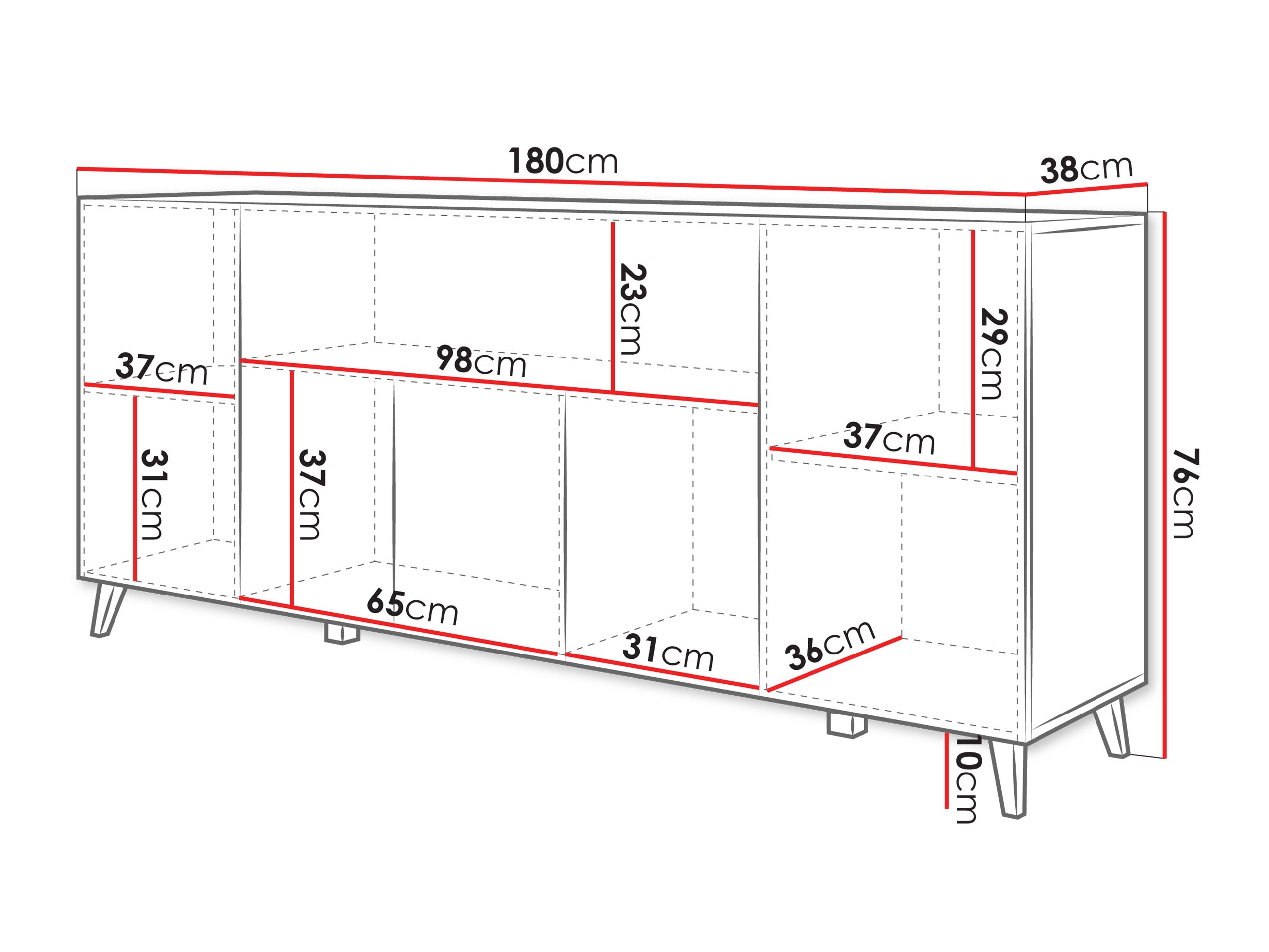 Skapis Levtive 103 (Balts)