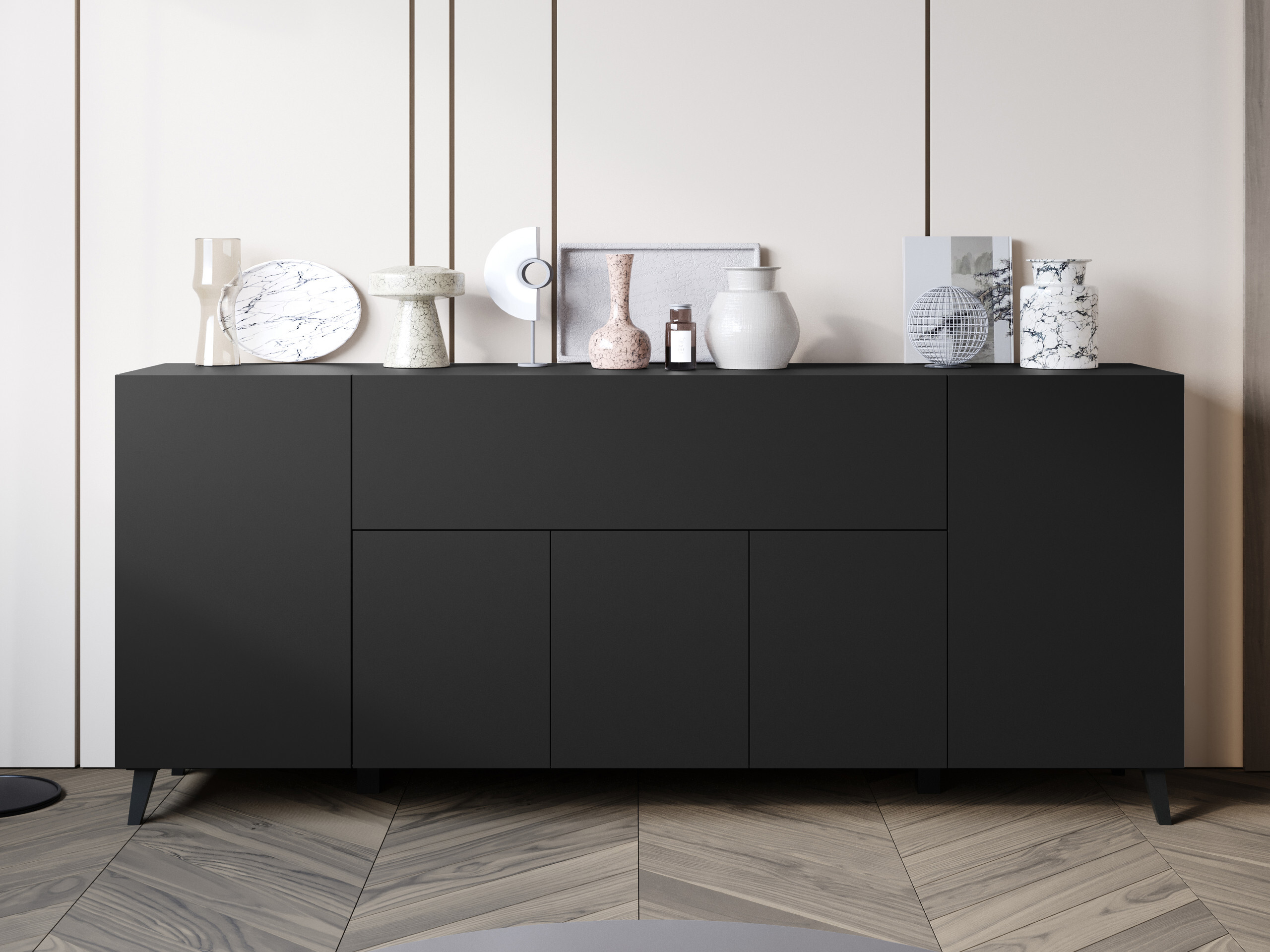 Skapis Levtive 103 (Grafīts)