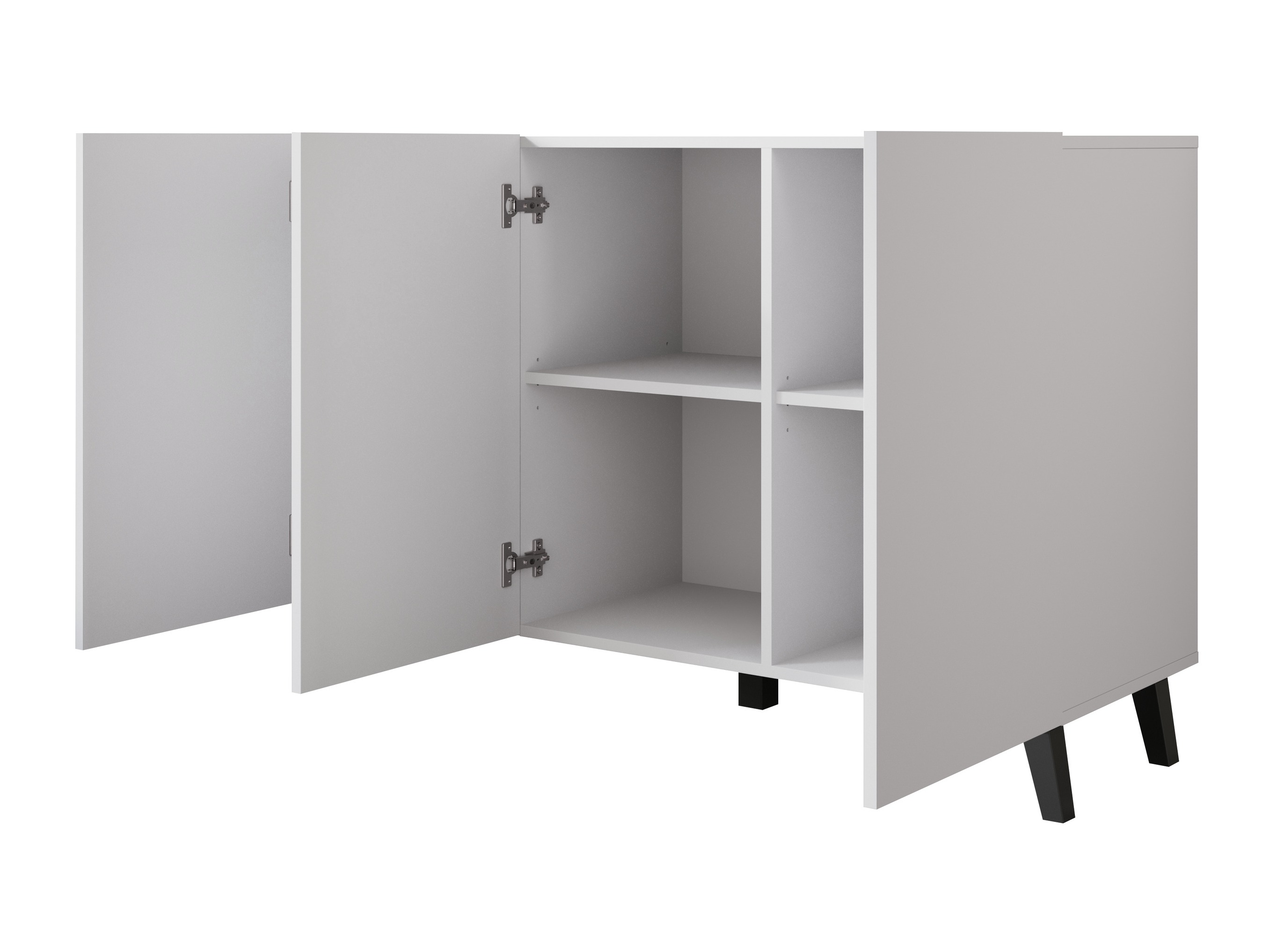 Viesistabas komplekts Levtive 105 (Balts)