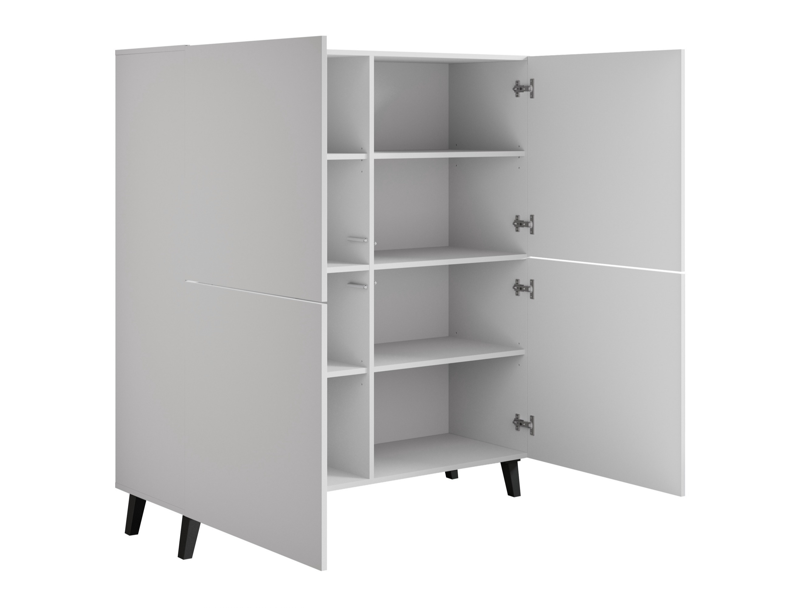 Viesistabas komplekts Levtive 105 (Balts)