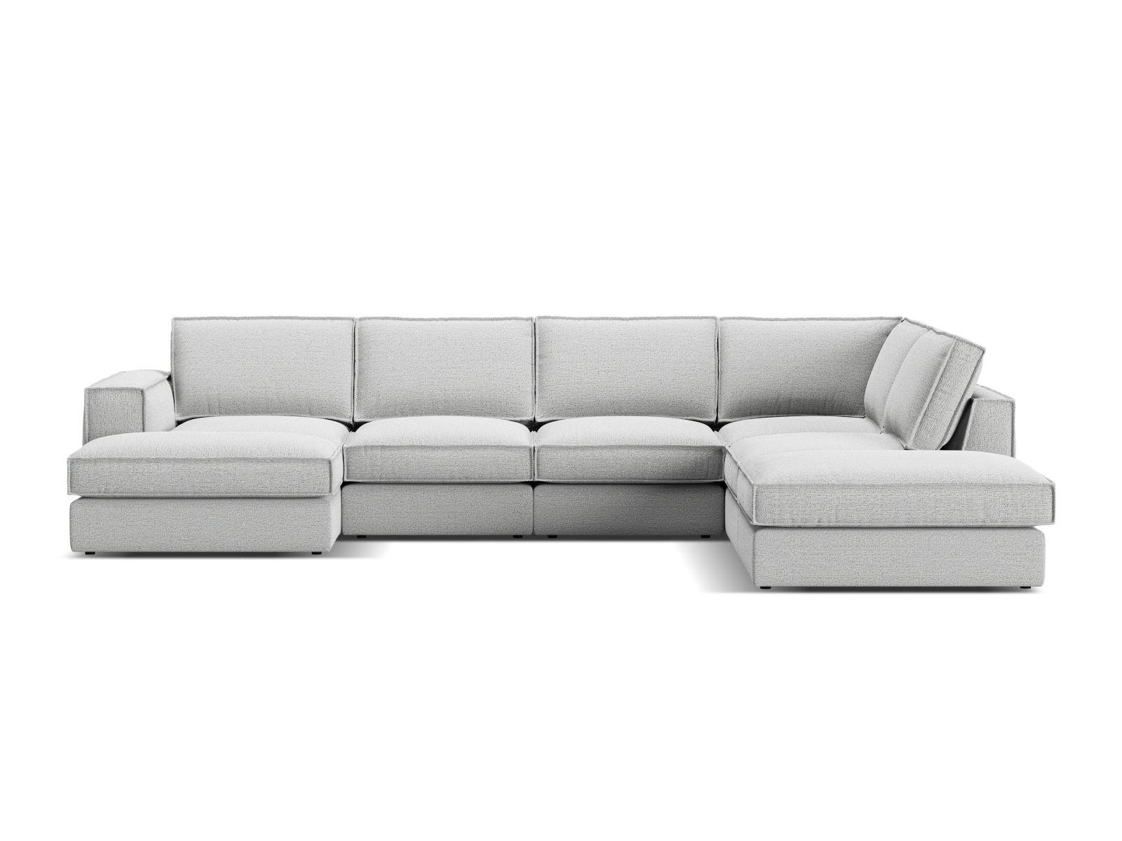 Moduļu stūra dīvāns Dalodei 114 (Babel Light grey)
