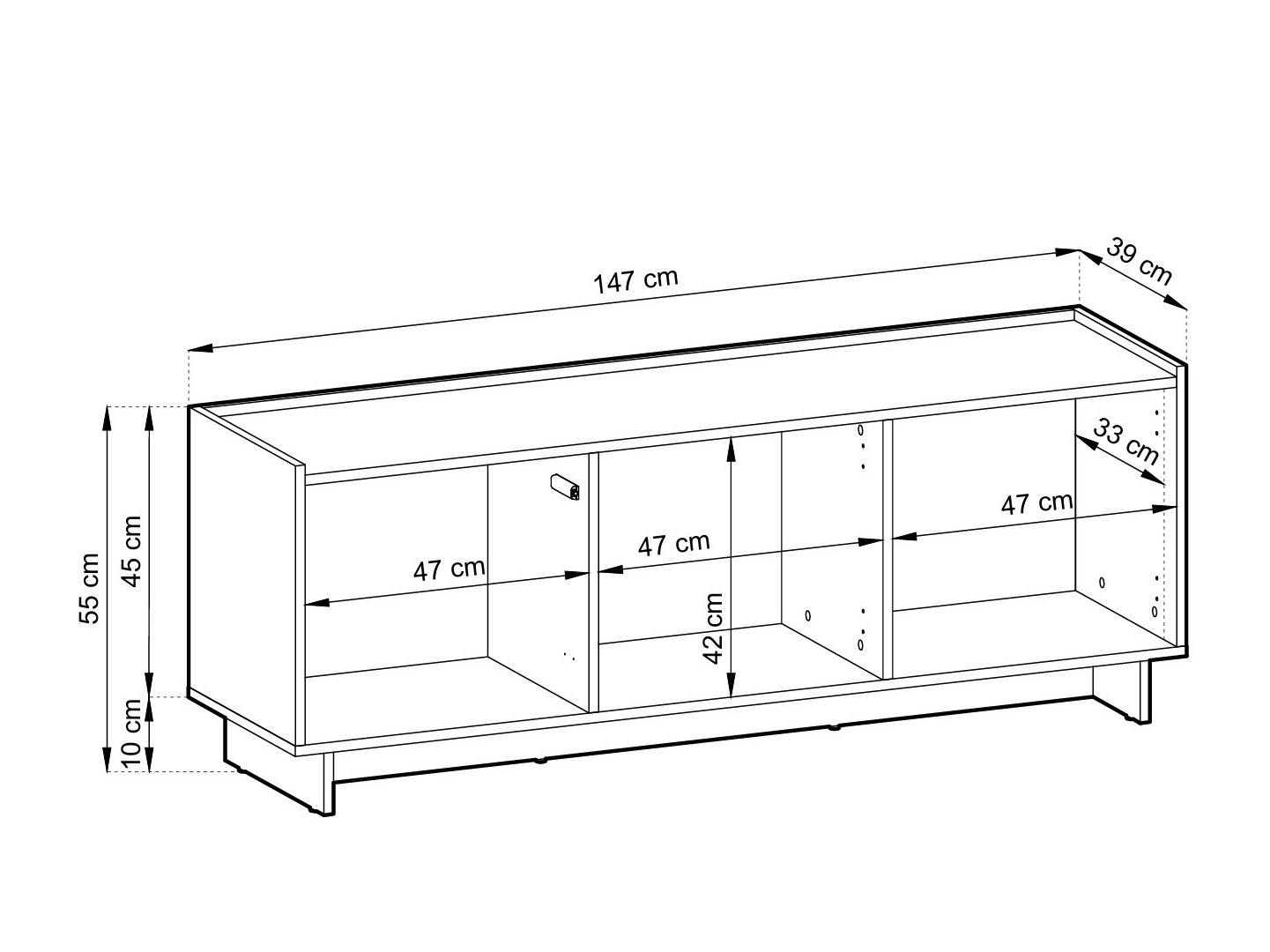 TV galds Romsona 103