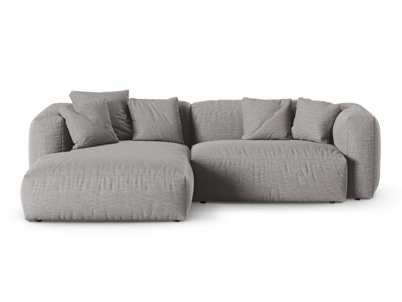 Moduļu stūra dīvāns Sorcoro 123 (Boston Light Grey)