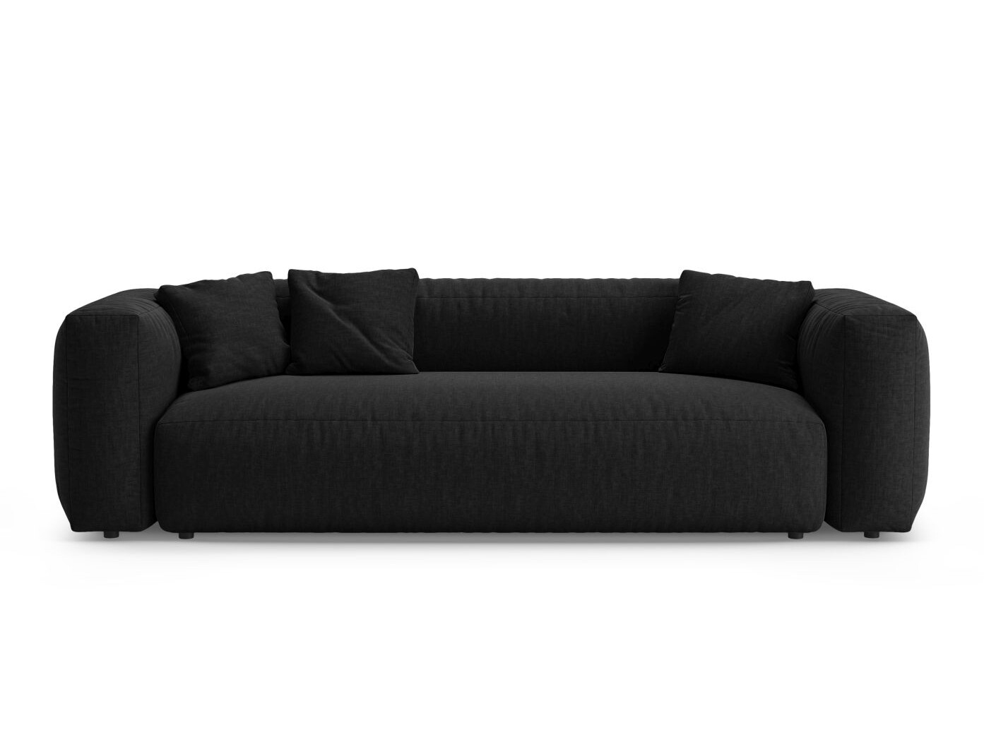 Dīvāns gulta Sorcoro 135 (Boston Black)