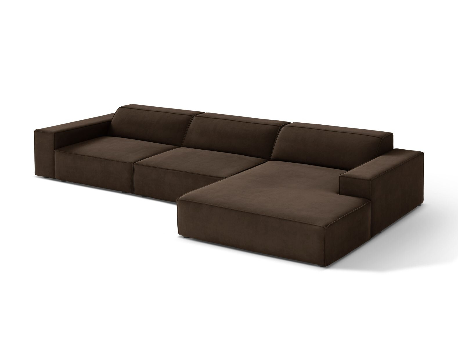 Moduļu stūra dīvāns Lomcalu 102 (Bluvel 48)