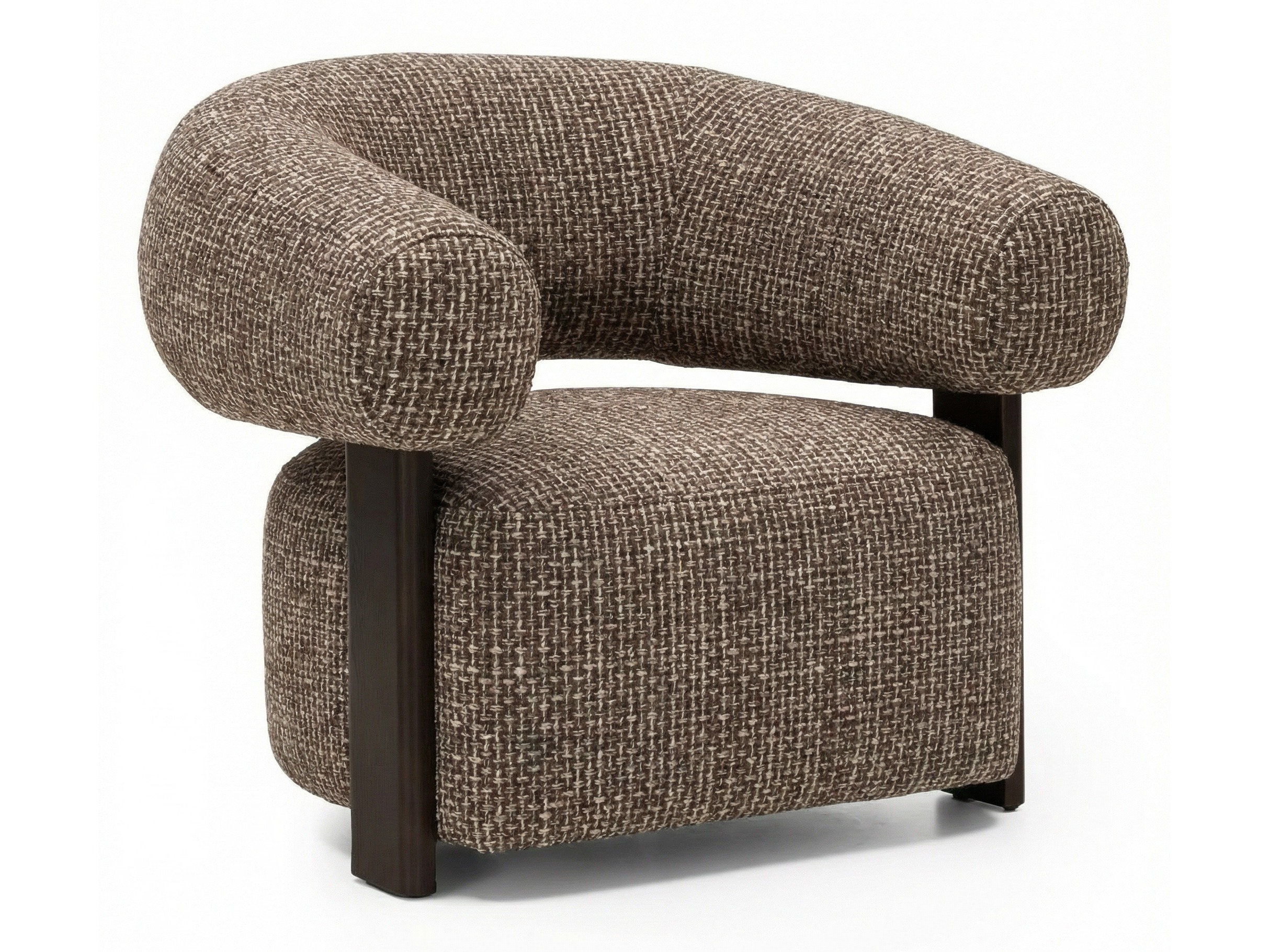 Krēsls Burleson 548 (Brūns + Riekstkoks)