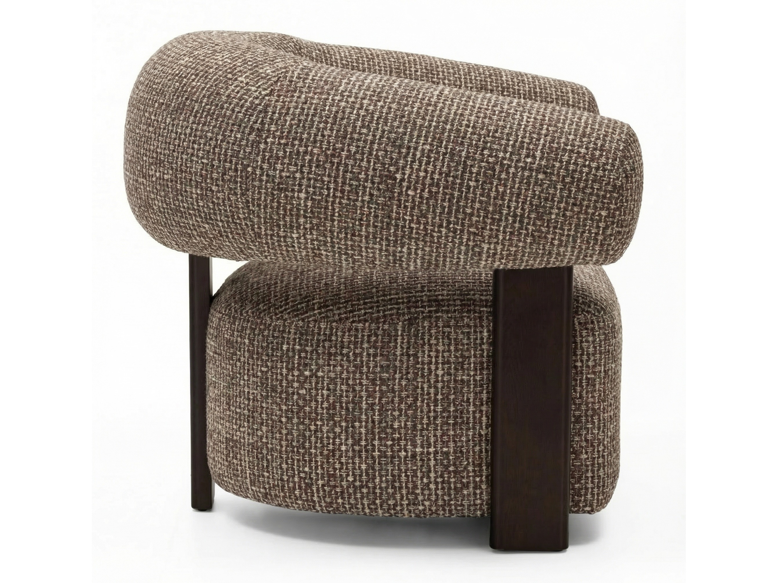 Krēsls Burleson 548 (Brūns + Riekstkoks)