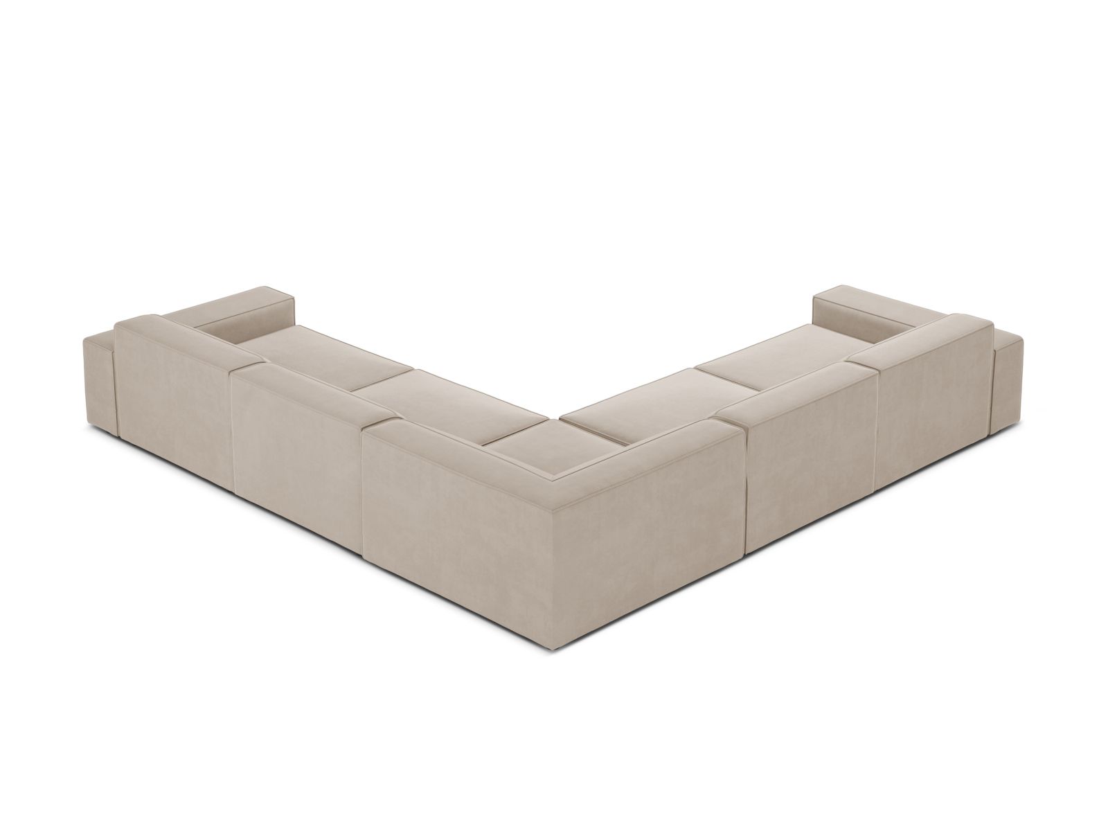 Moduļu stūra dīvāns Lomcalu 125 (Bluvel 30)