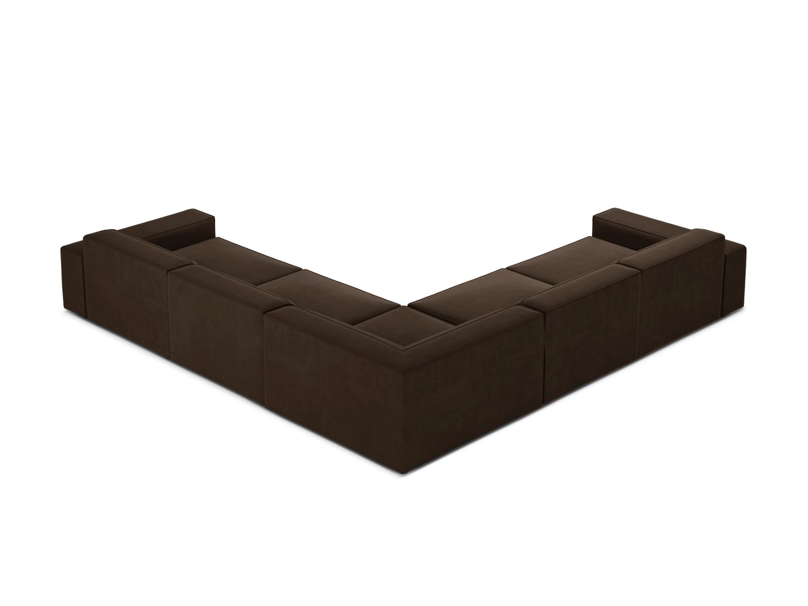 Moduļu stūra dīvāns Lomcalu 125 (Bluvel 48)
