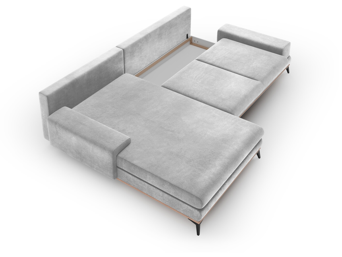 Stūra dīvāns Beckley 362 (Monolith 84)